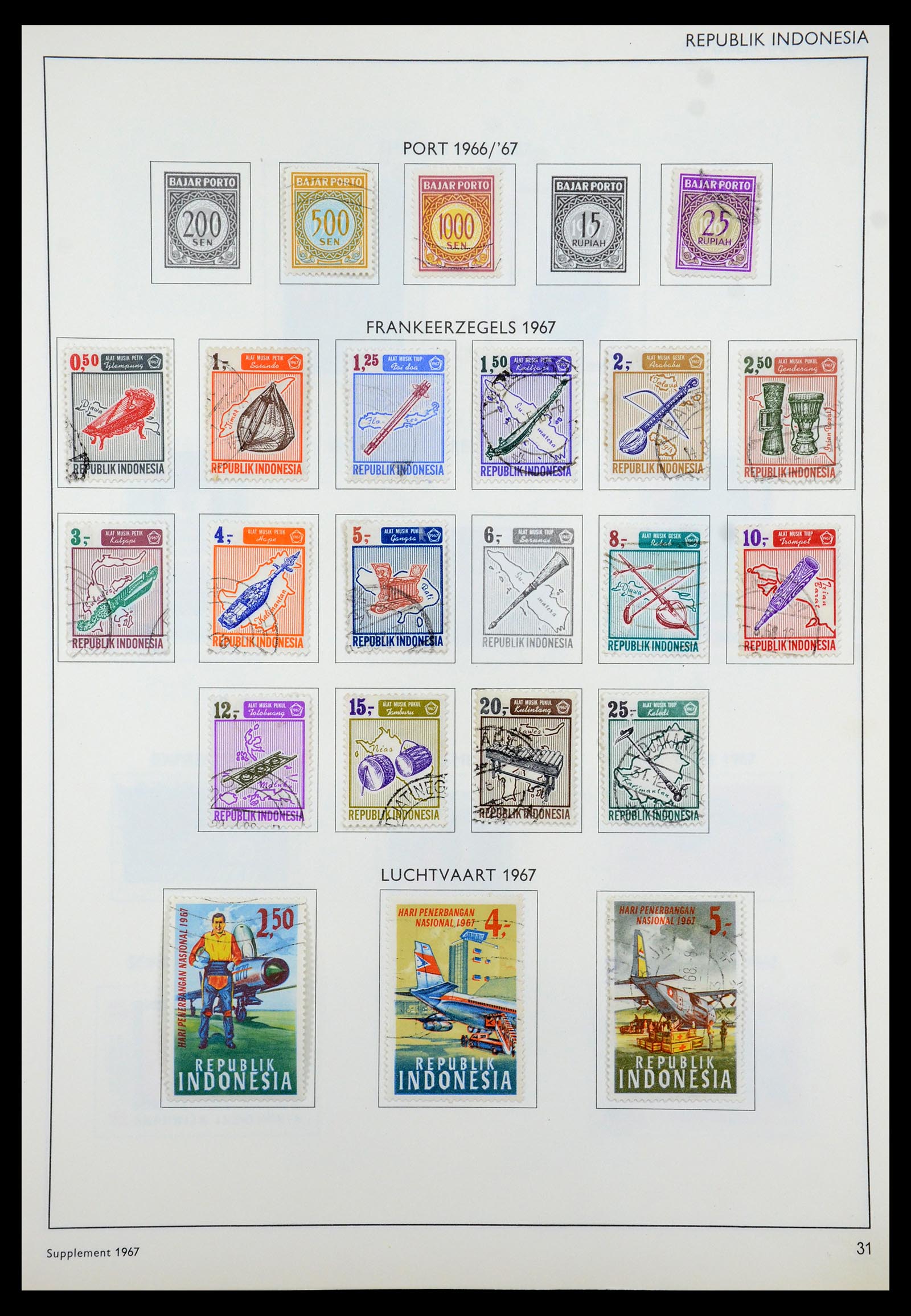 35285 064 - Stamp Collection 35285 Dutch territories 1870-1983.