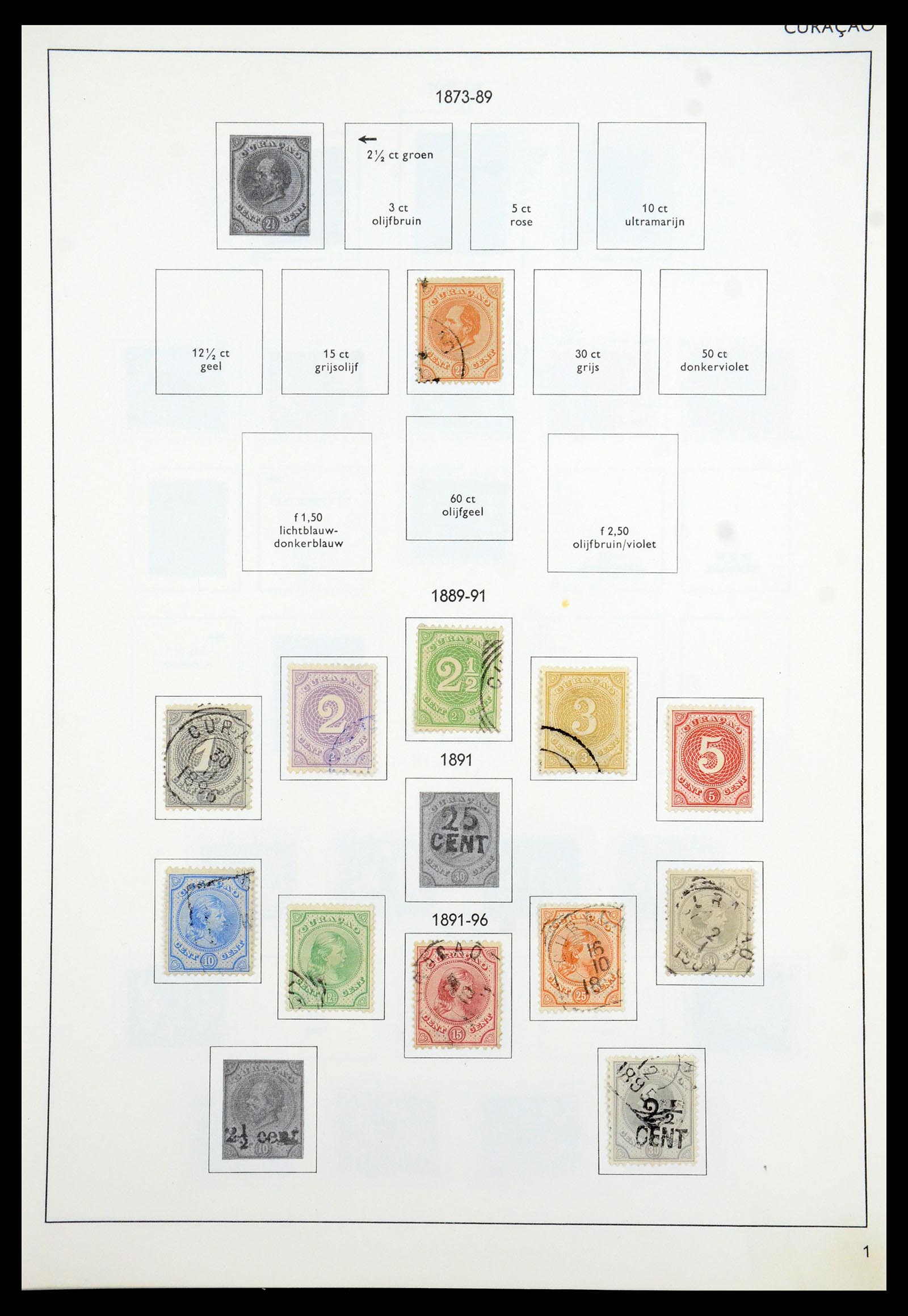 35285 076 - Stamp Collection 35285 Dutch territories 1870-1983.