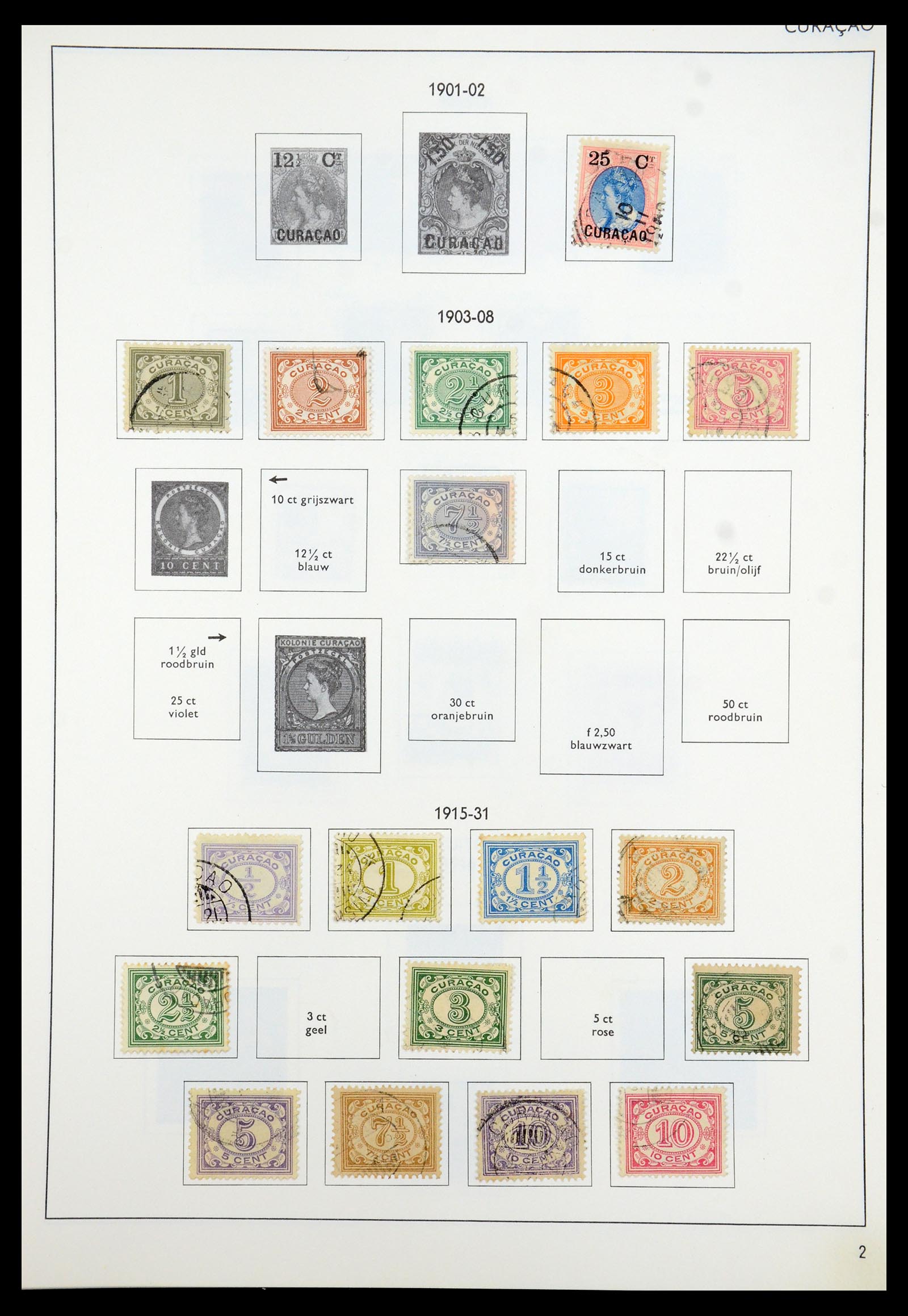 35285 077 - Stamp Collection 35285 Dutch territories 1870-1983.