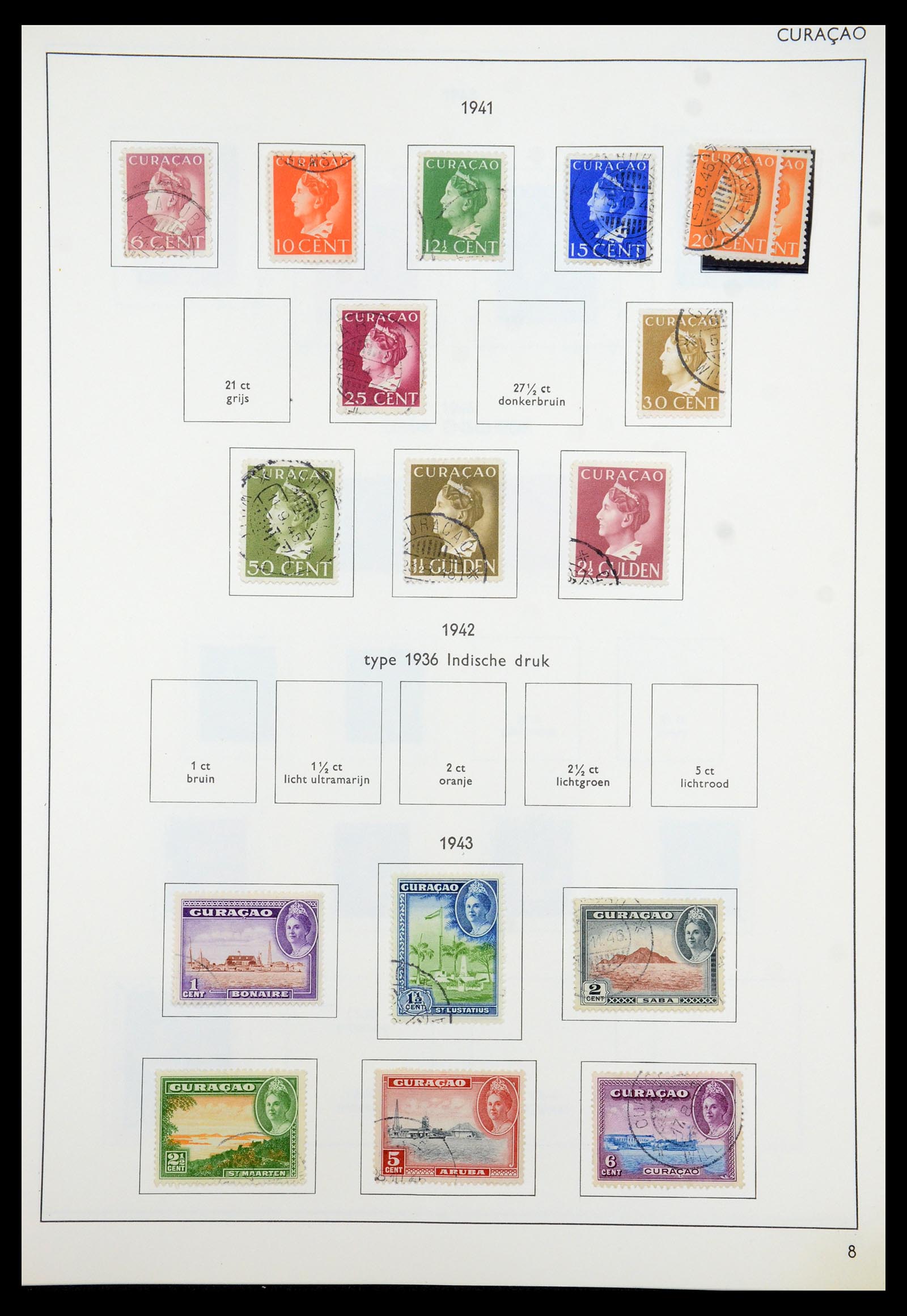 35285 083 - Stamp Collection 35285 Dutch territories 1870-1983.