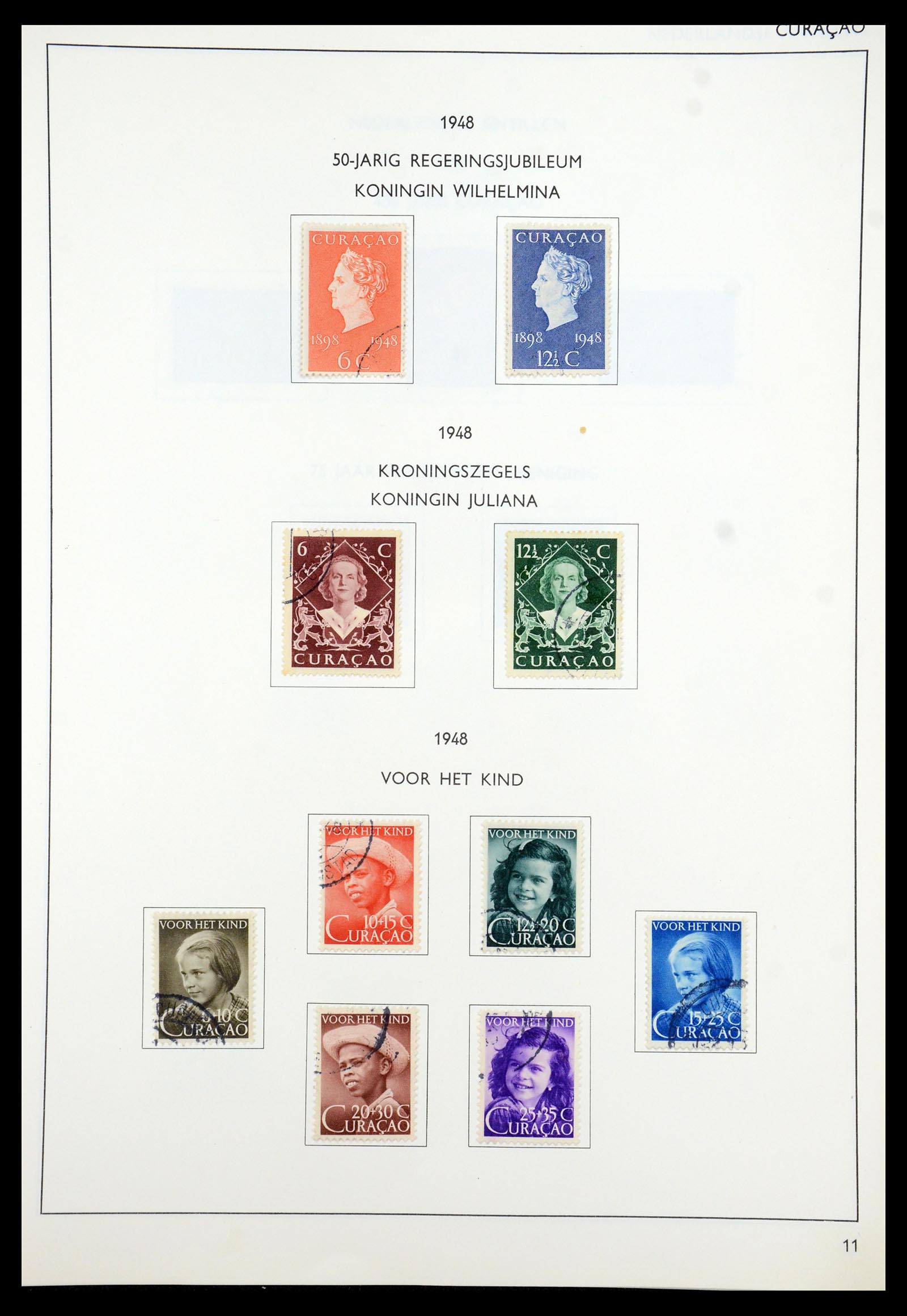 35285 086 - Stamp Collection 35285 Dutch territories 1870-1983.