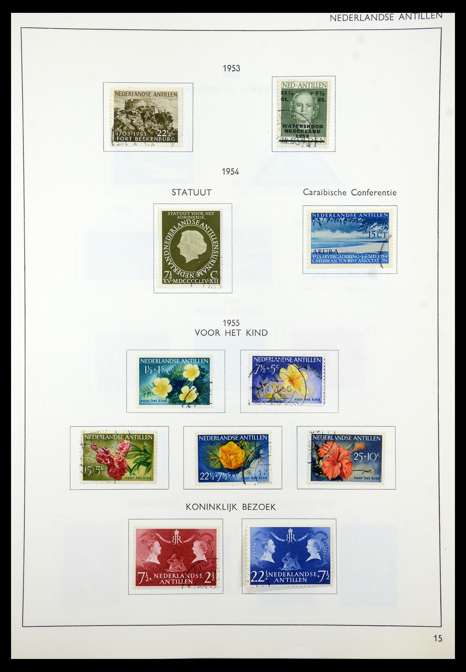 35285 090 - Stamp Collection 35285 Dutch territories 1870-1983.