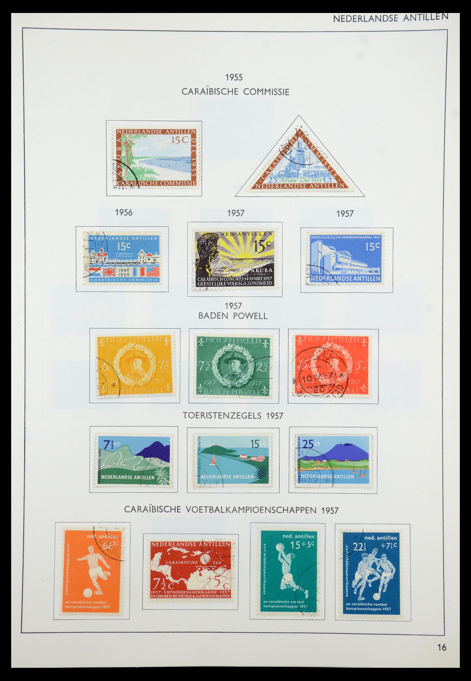 35285 091 - Stamp Collection 35285 Dutch territories 1870-1983.