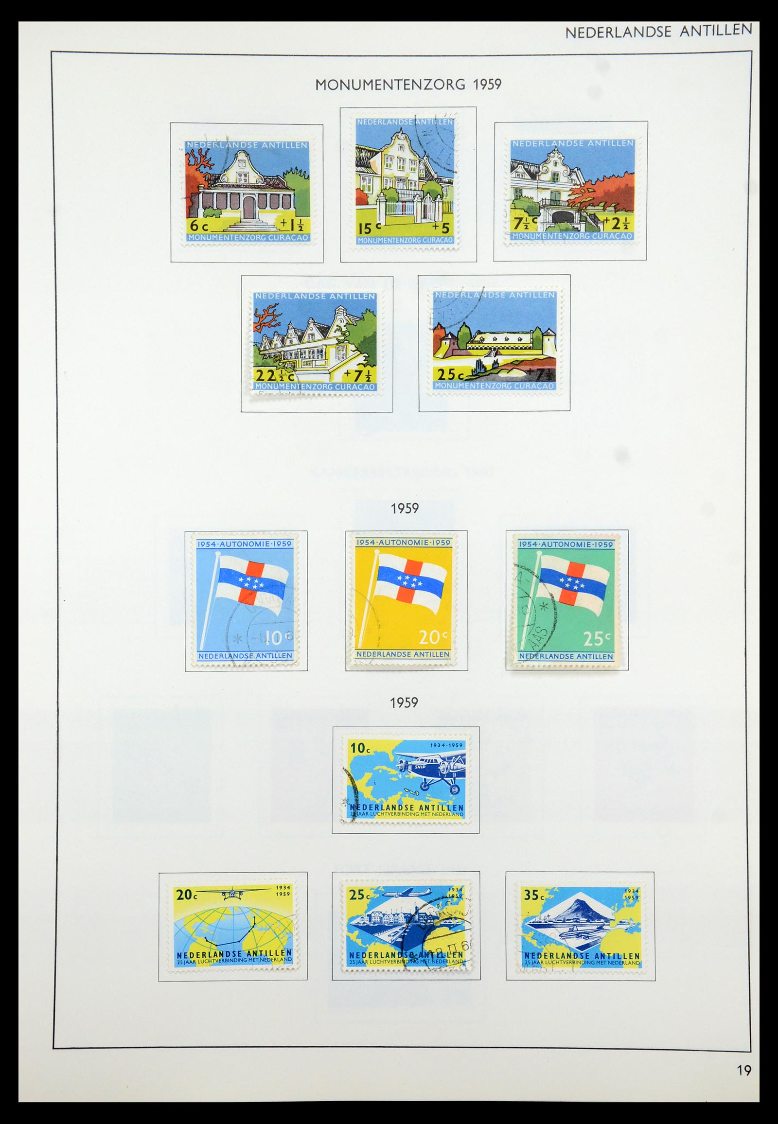 35285 094 - Stamp Collection 35285 Dutch territories 1870-1983.