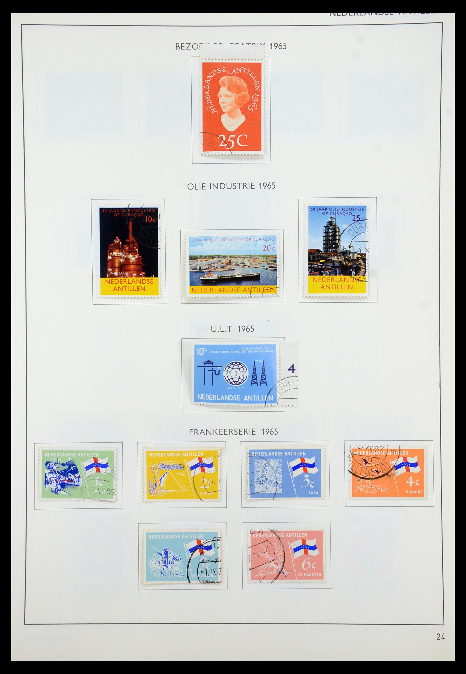 35285 099 - Postzegelverzameling 35285 Overzeese gebiedsdelen 1870-1983.