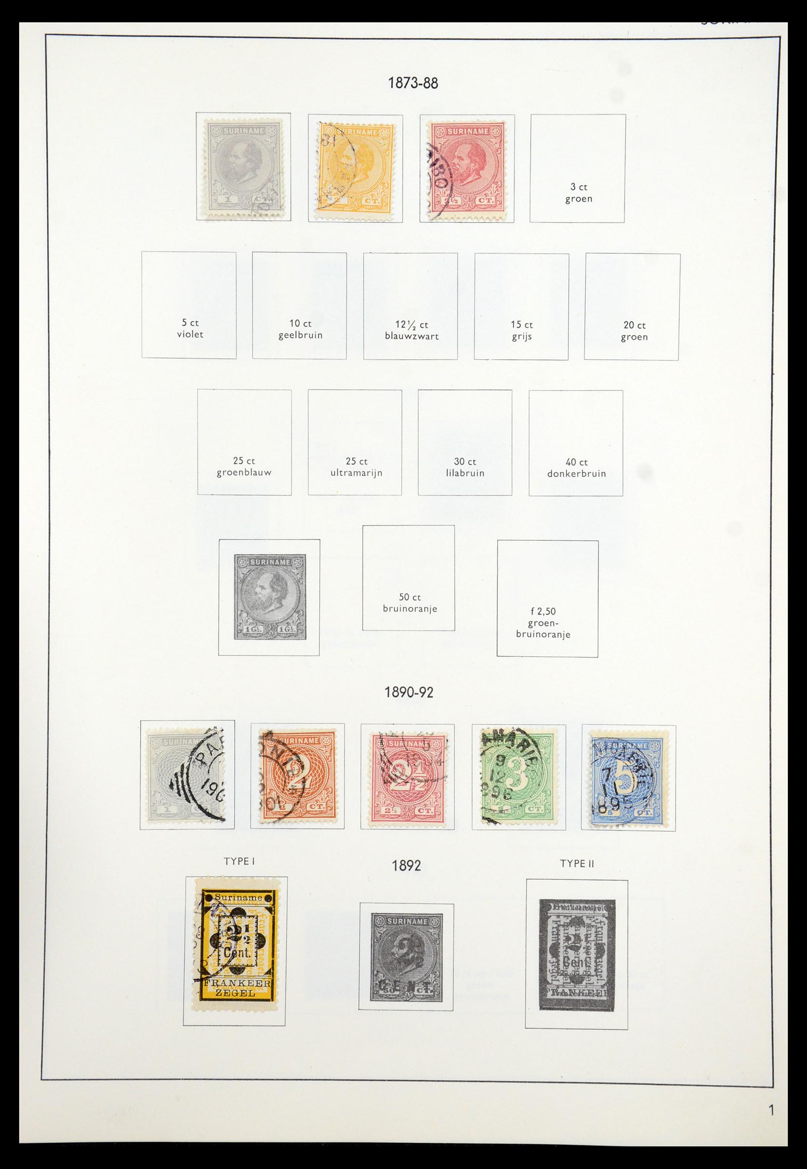 35285 144 - Stamp Collection 35285 Dutch territories 1870-1983.