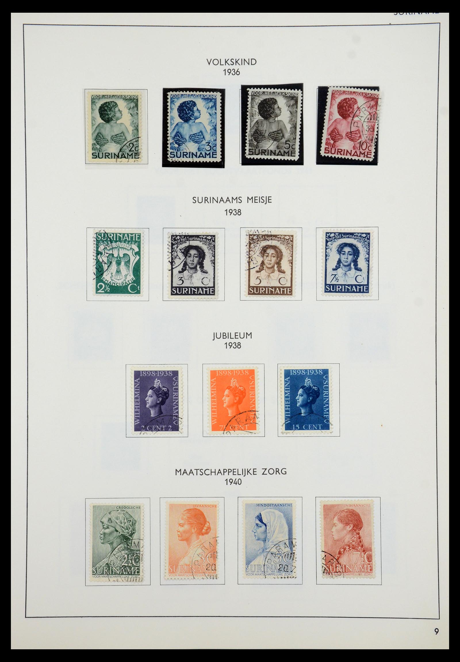 35285 152 - Stamp Collection 35285 Dutch territories 1870-1983.