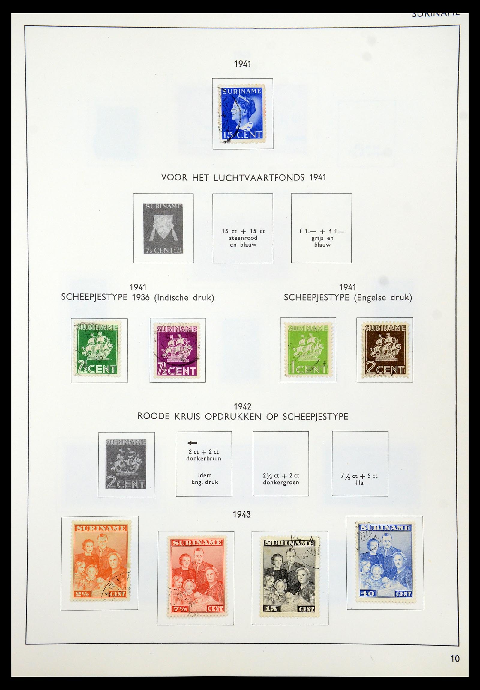 35285 153 - Stamp Collection 35285 Dutch territories 1870-1983.