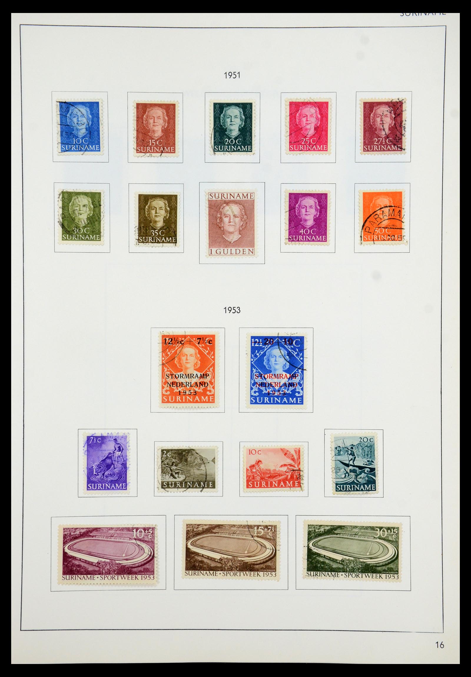 35285 159 - Stamp Collection 35285 Dutch territories 1870-1983.