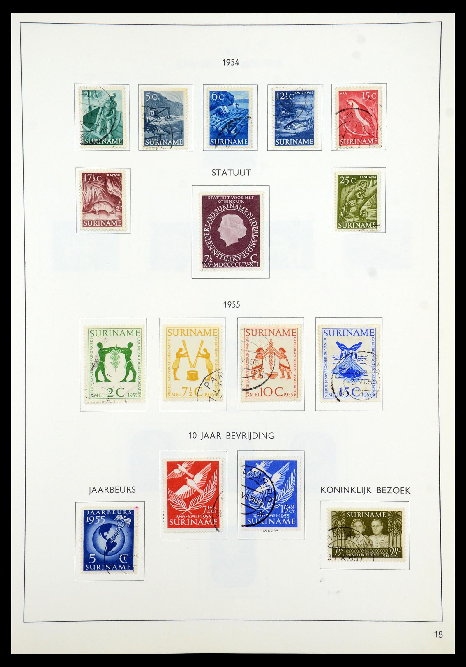 35285 161 - Stamp Collection 35285 Dutch territories 1870-1983.