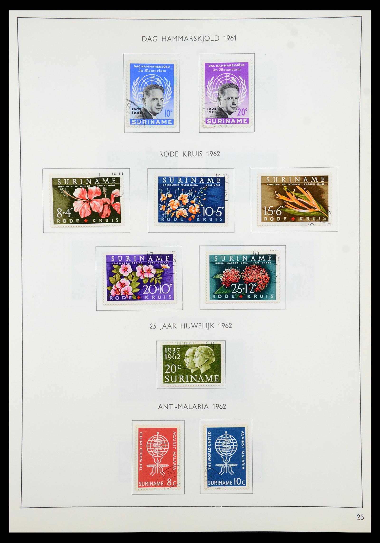 35285 166 - Postzegelverzameling 35285 Overzeese gebiedsdelen 1870-1983.