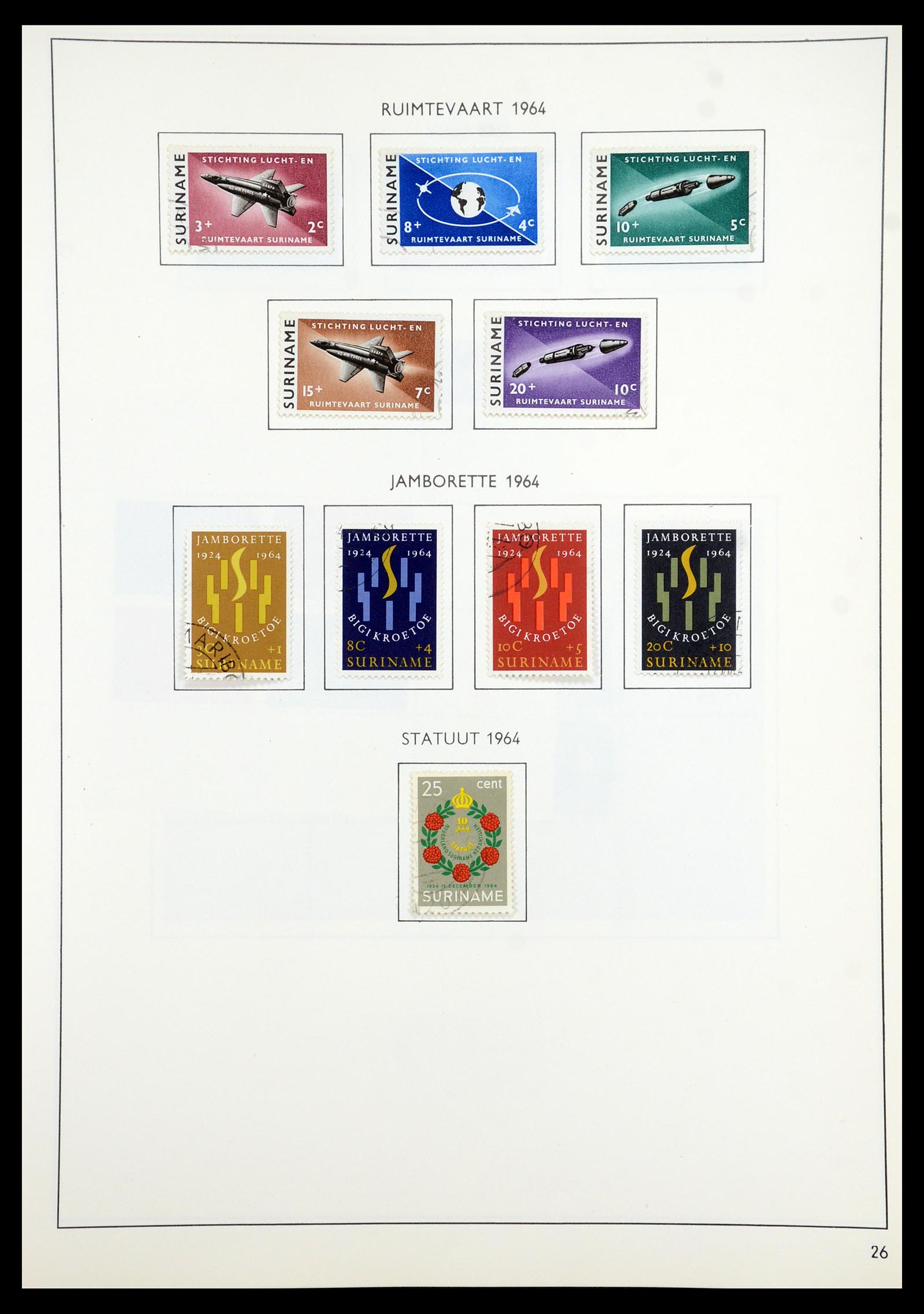 35285 169 - Stamp Collection 35285 Dutch territories 1870-1983.