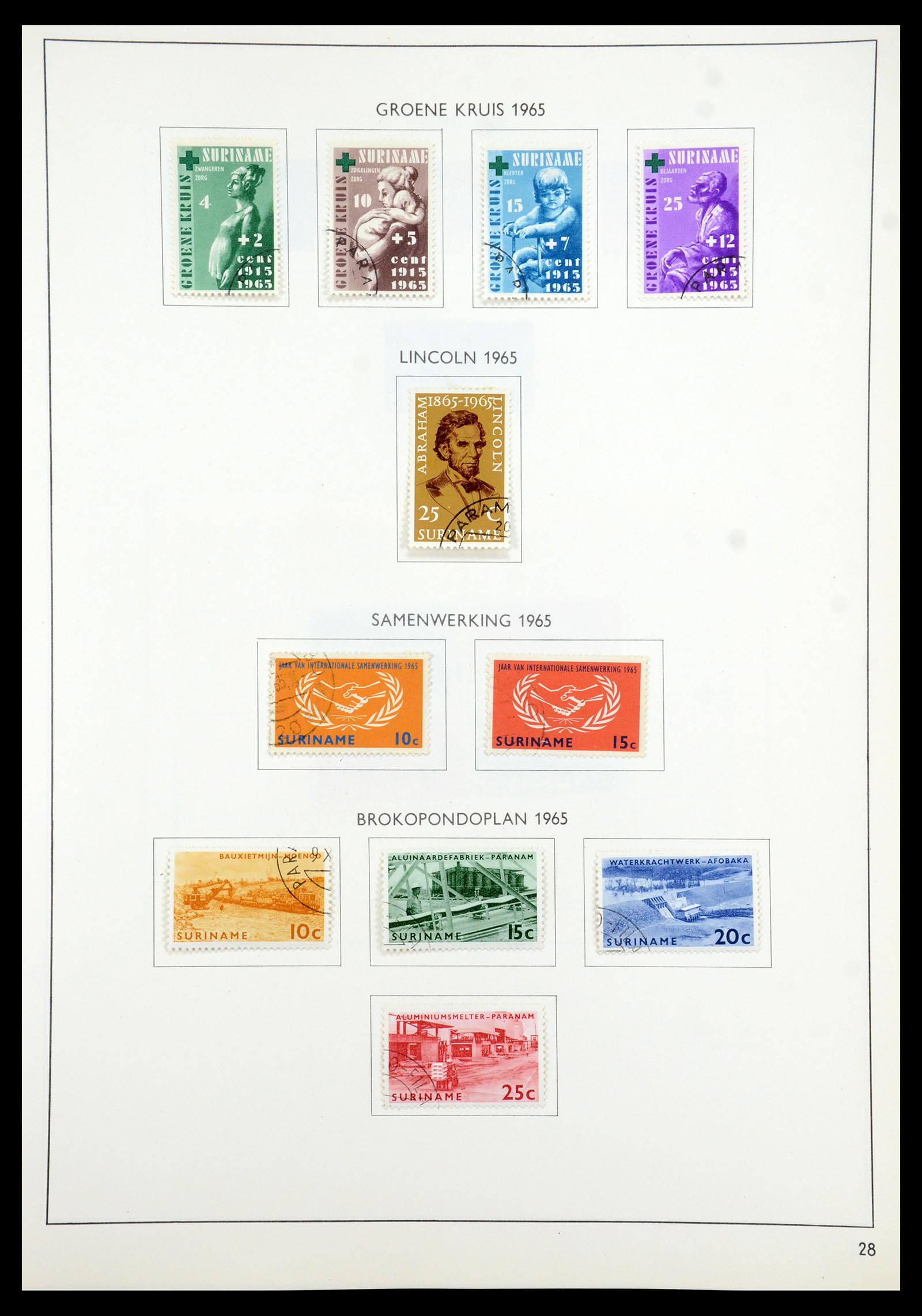 35285 171 - Stamp Collection 35285 Dutch territories 1870-1983.