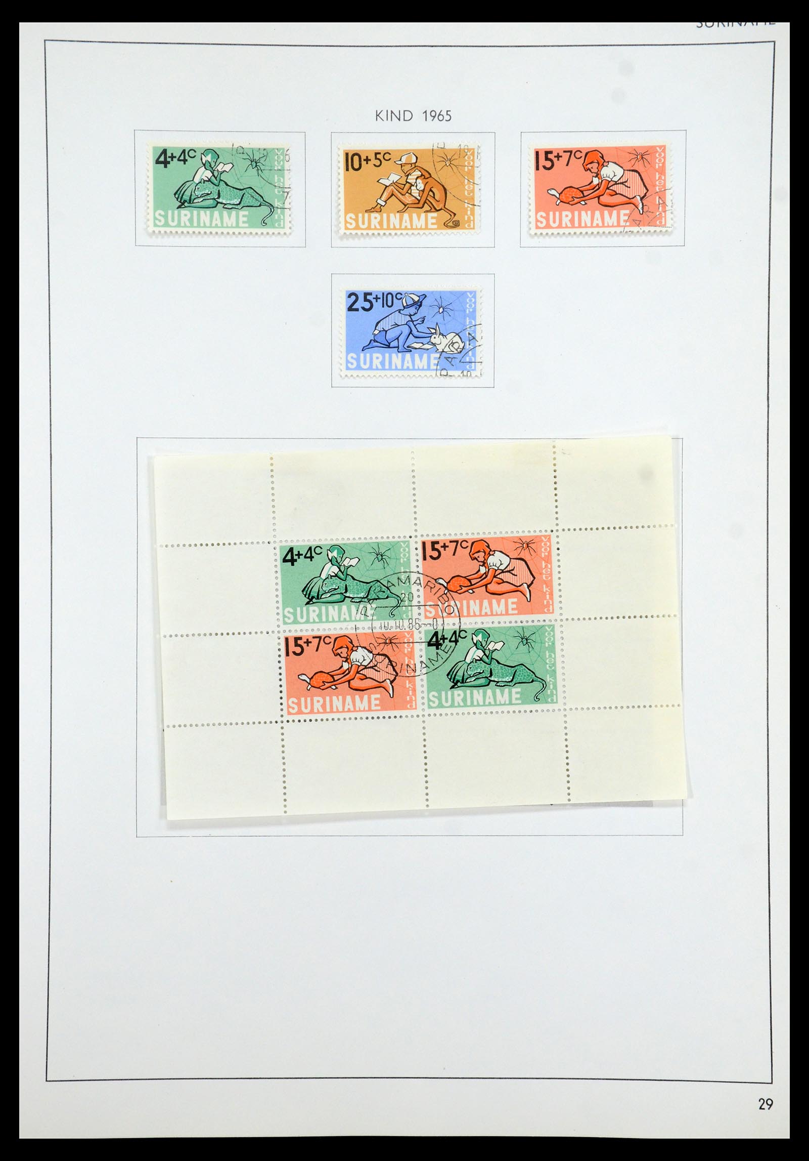 35285 172 - Stamp Collection 35285 Dutch territories 1870-1983.
