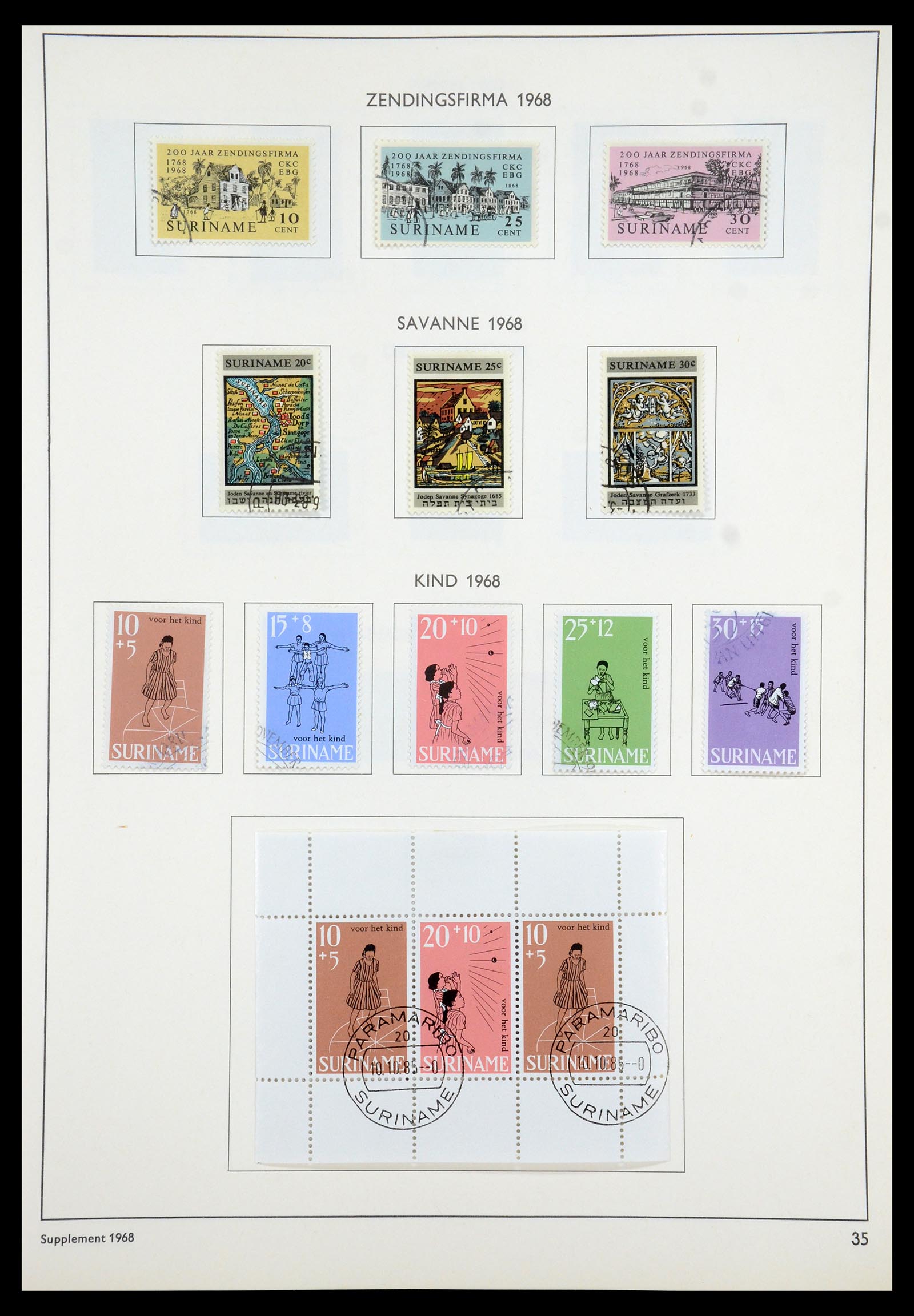 35285 178 - Stamp Collection 35285 Dutch territories 1870-1983.