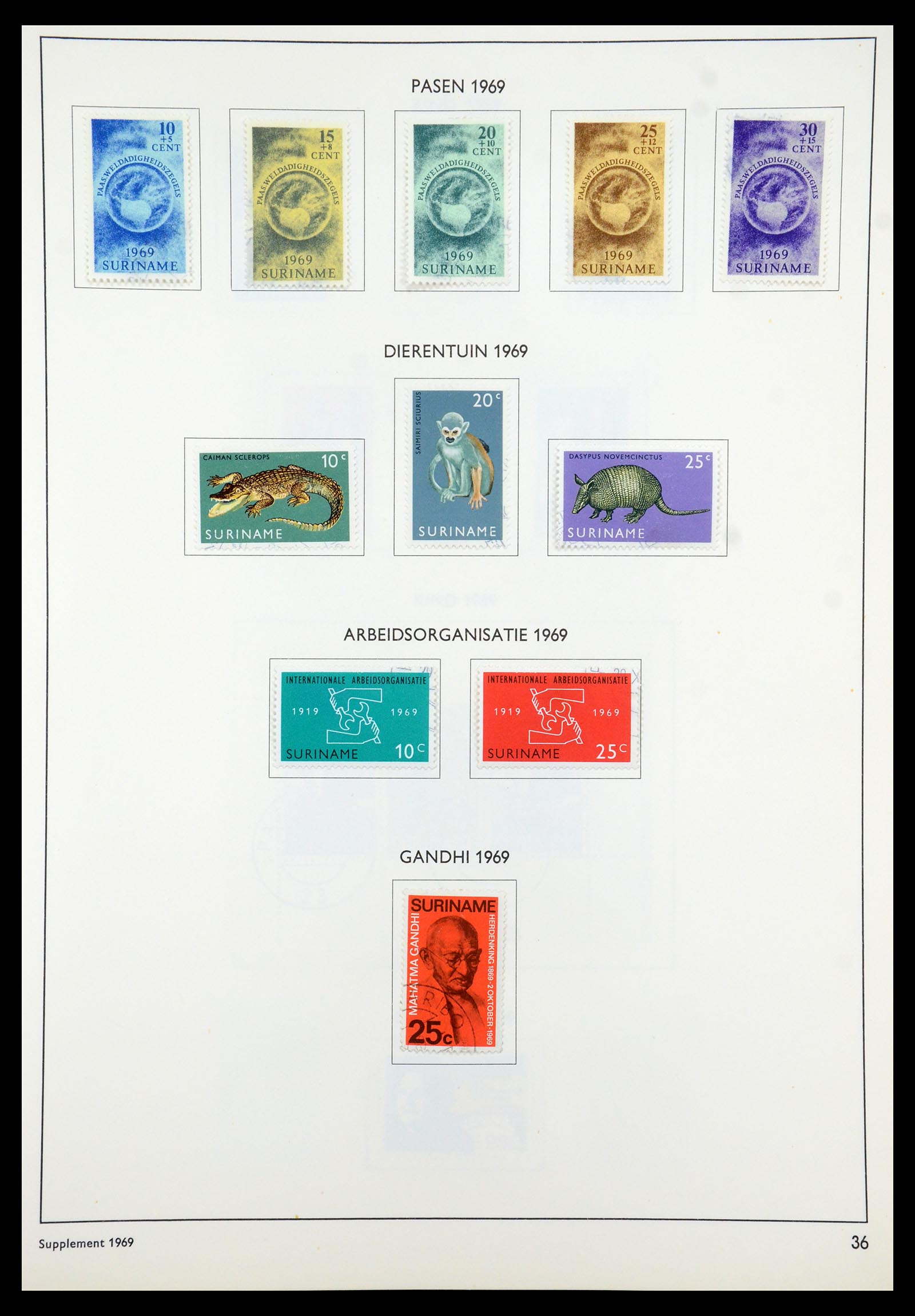 35285 179 - Stamp Collection 35285 Dutch territories 1870-1983.