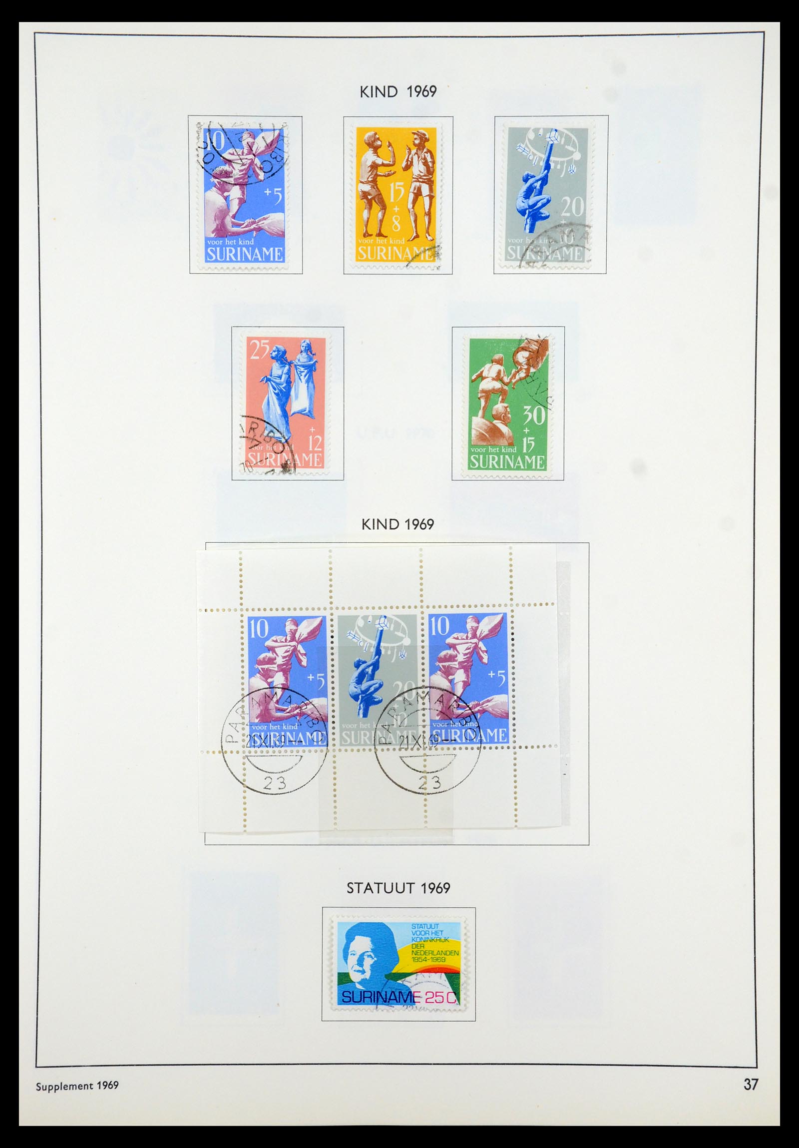 35285 180 - Postzegelverzameling 35285 Overzeese gebiedsdelen 1870-1983.