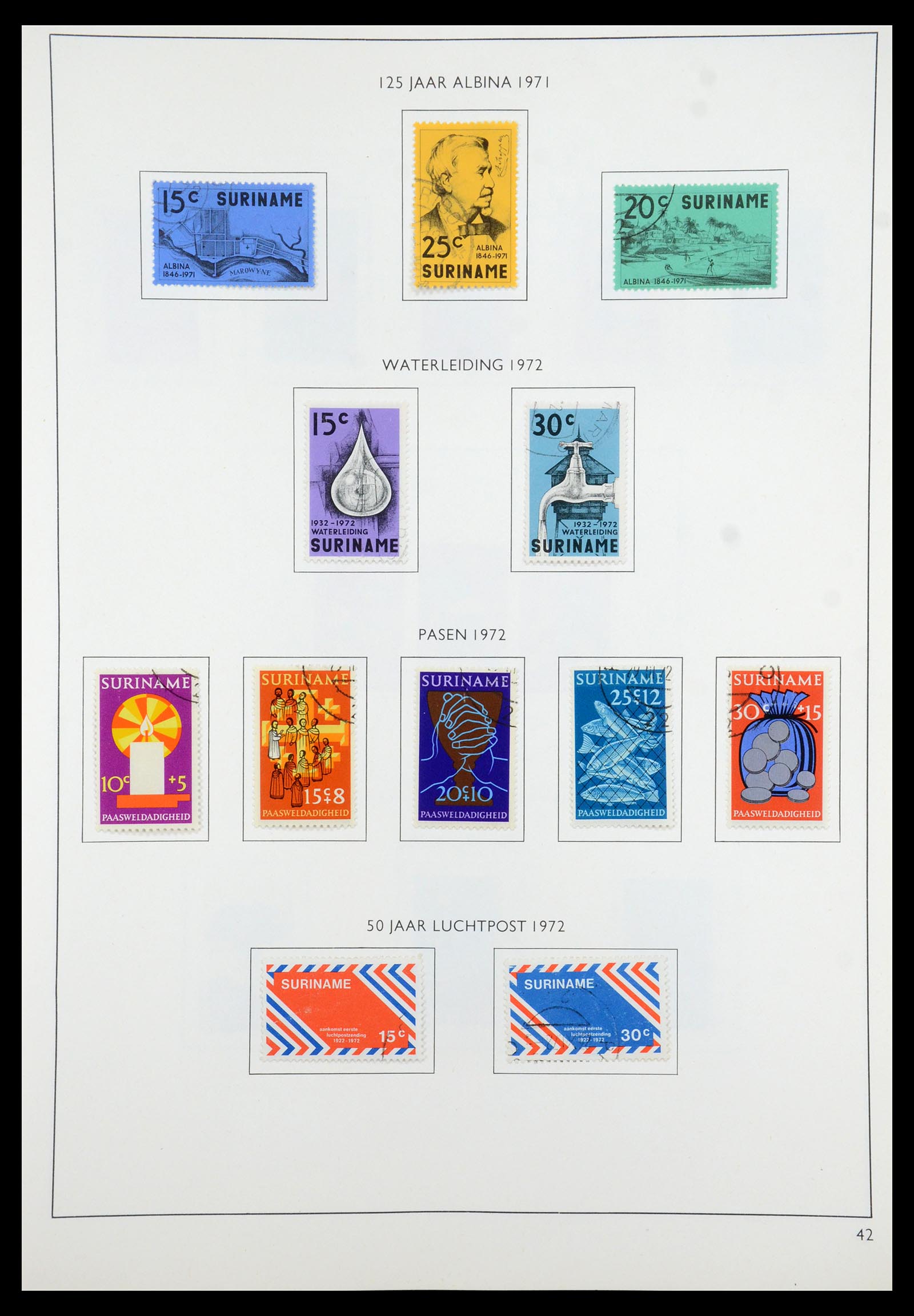 35285 185 - Stamp Collection 35285 Dutch territories 1870-1983.