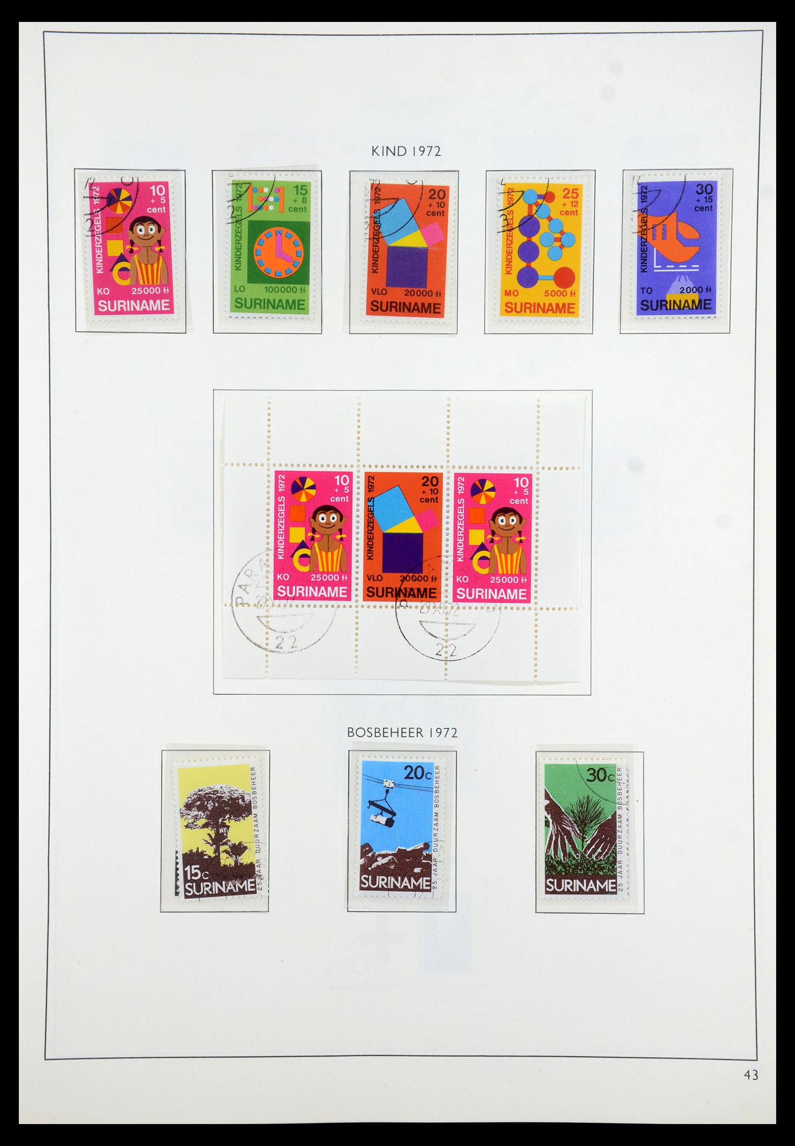 35285 186 - Postzegelverzameling 35285 Overzeese gebiedsdelen 1870-1983.