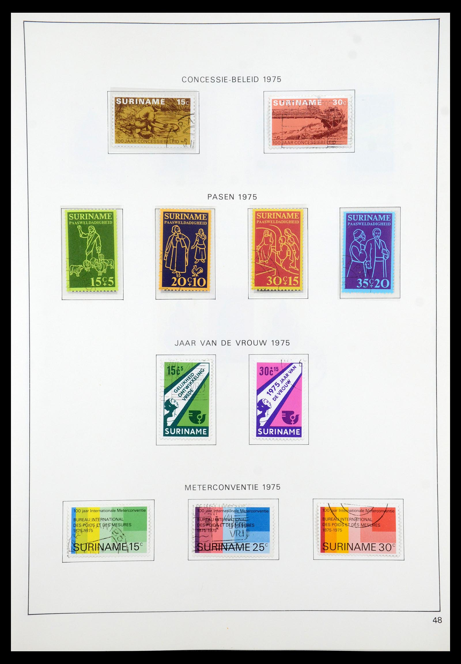 35285 191 - Stamp Collection 35285 Dutch territories 1870-1983.
