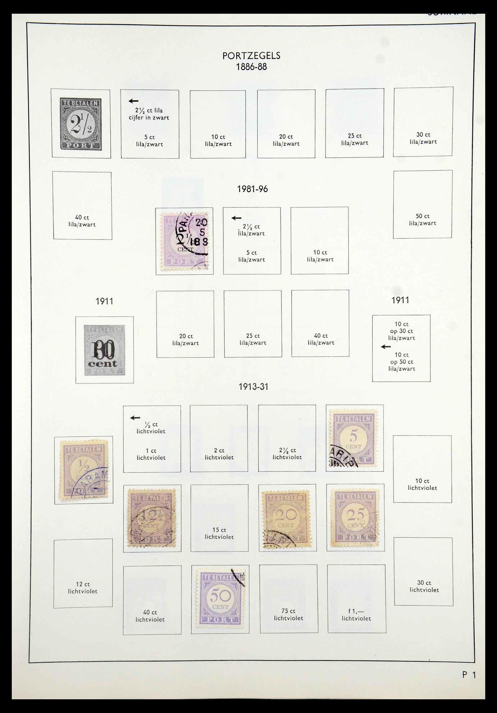35285 198 - Stamp Collection 35285 Dutch territories 1870-1983.