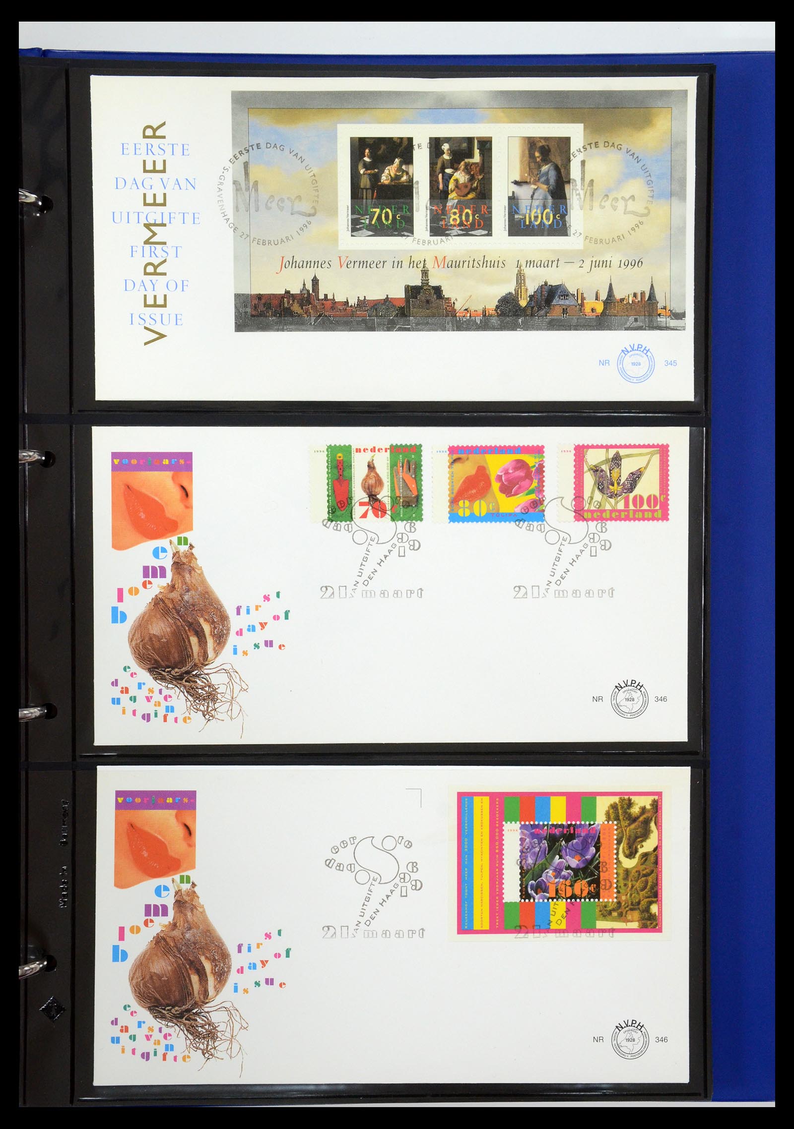 35287 017 - Postzegelverzameling 35287 Nederland FDC's 1993-2013.
