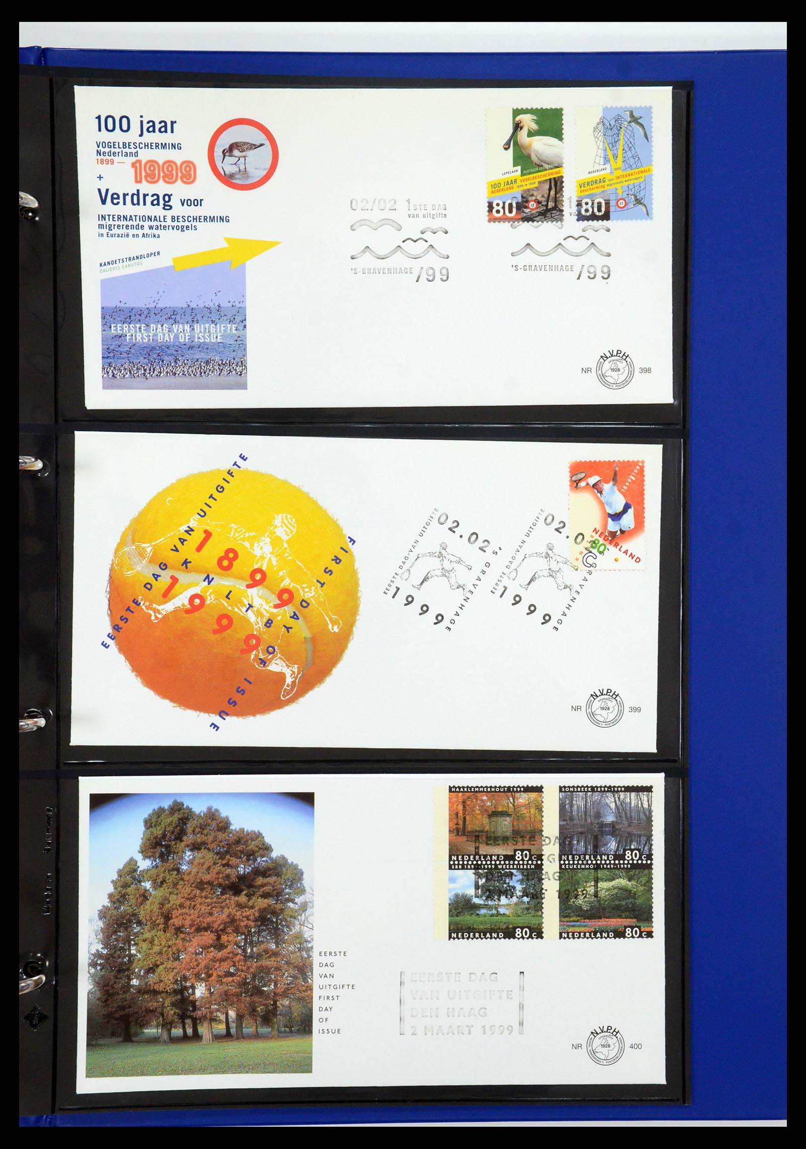 35287 039 - Postzegelverzameling 35287 Nederland FDC's 1993-2013.