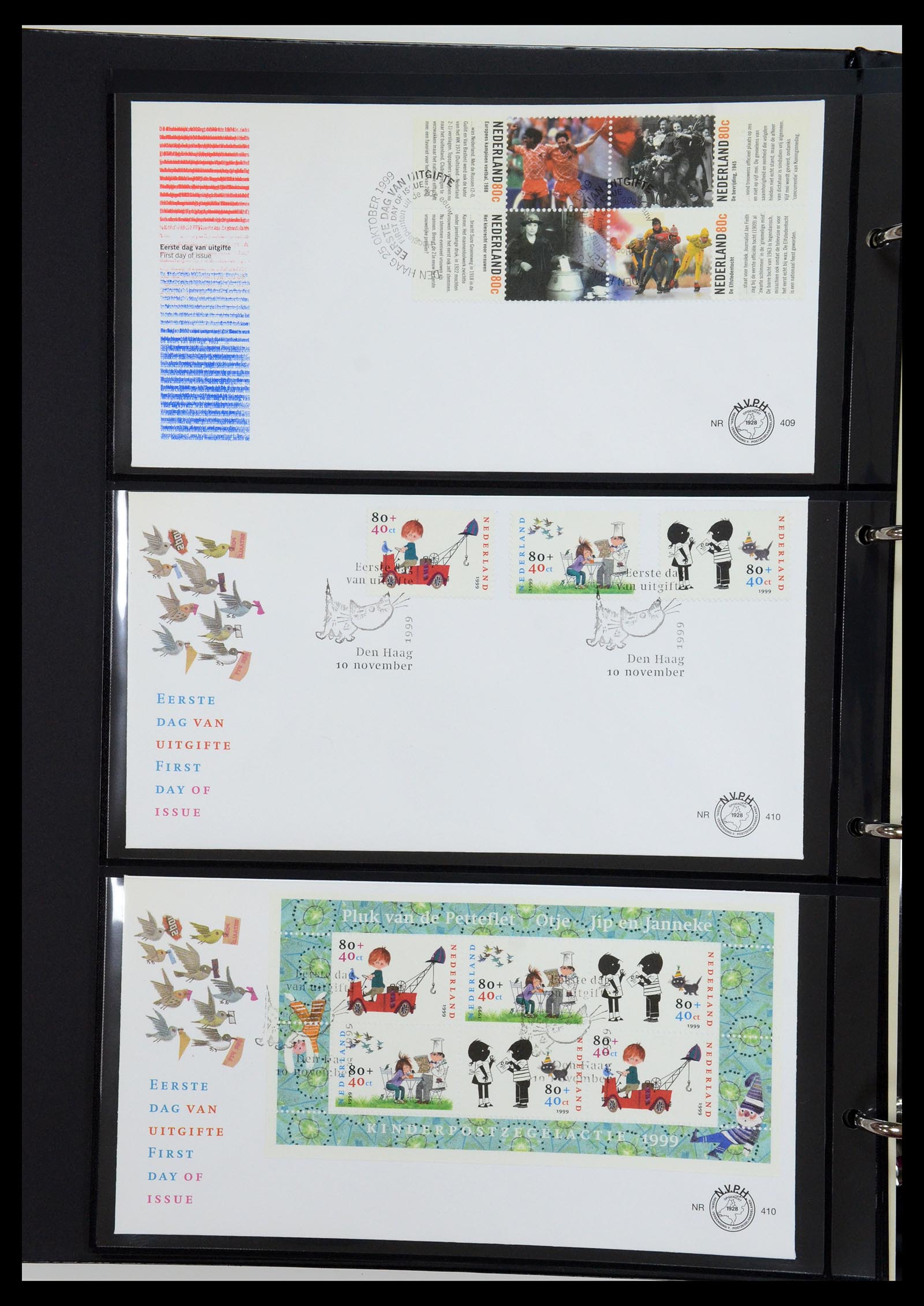 35287 044 - Stamp Collection 35287 Netherlands FDC's 1993-2013.