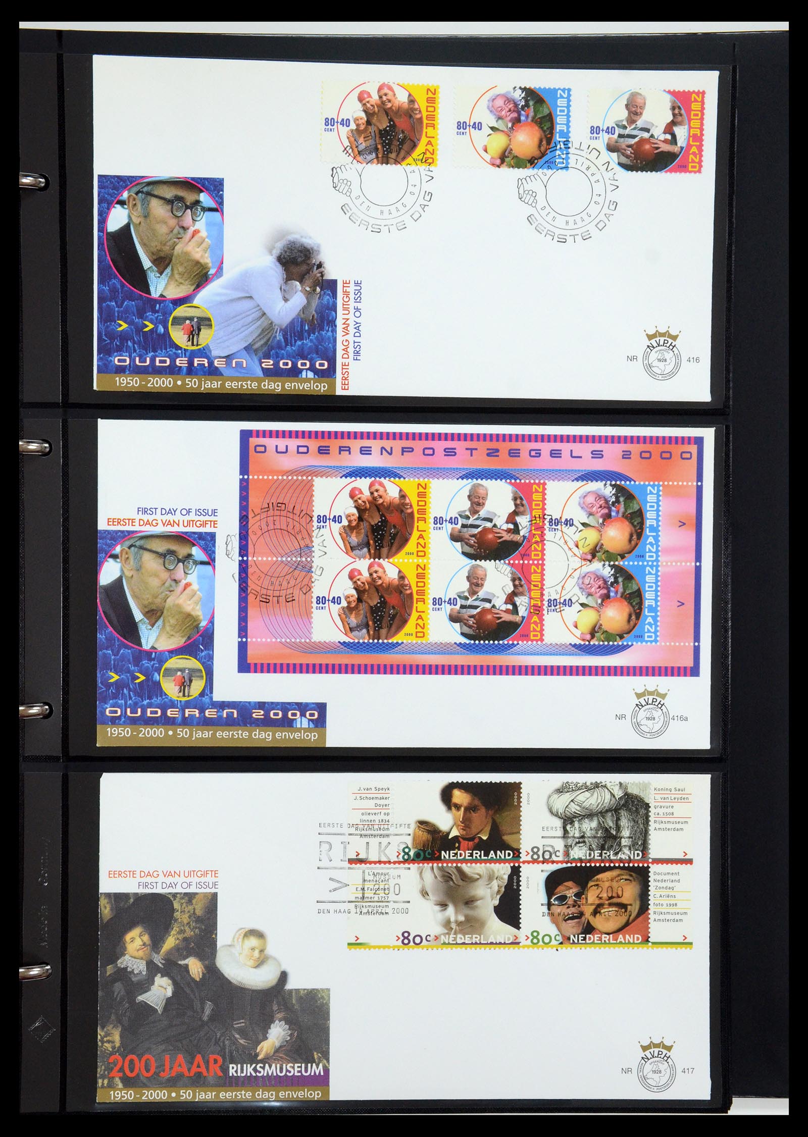 35287 047 - Postzegelverzameling 35287 Nederland FDC's 1993-2013.