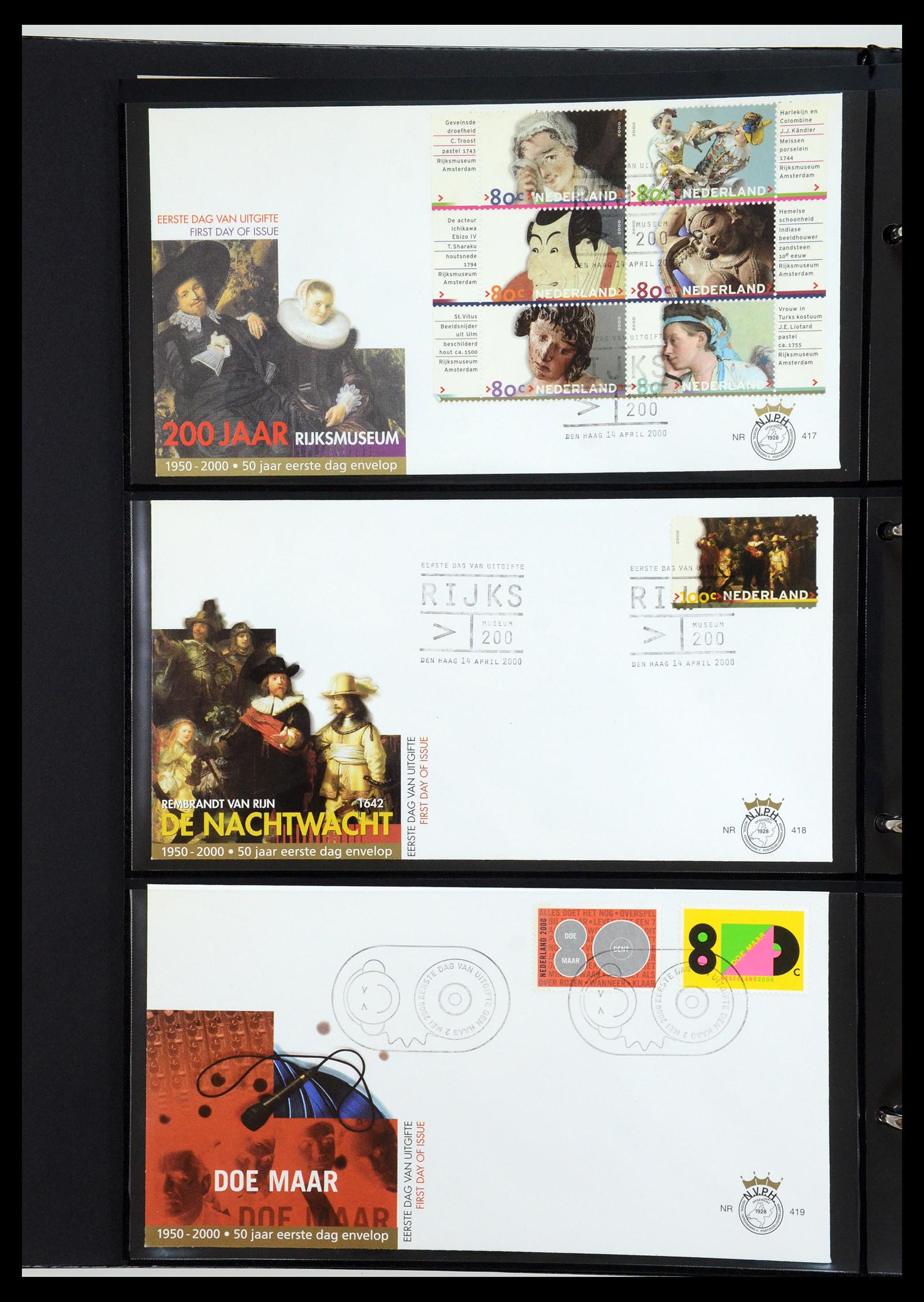 35287 048 - Postzegelverzameling 35287 Nederland FDC's 1993-2013.