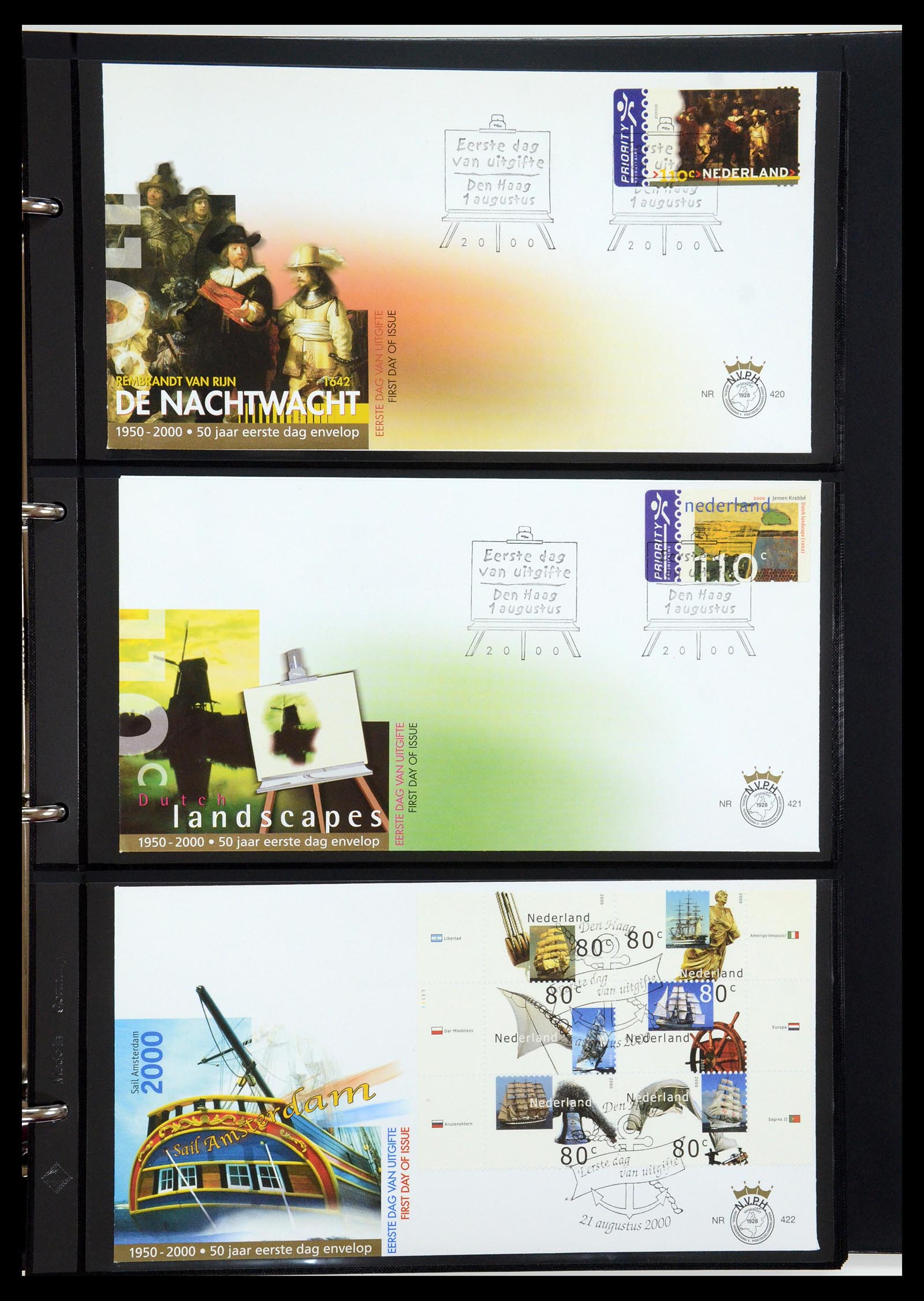 35287 049 - Postzegelverzameling 35287 Nederland FDC's 1993-2013.