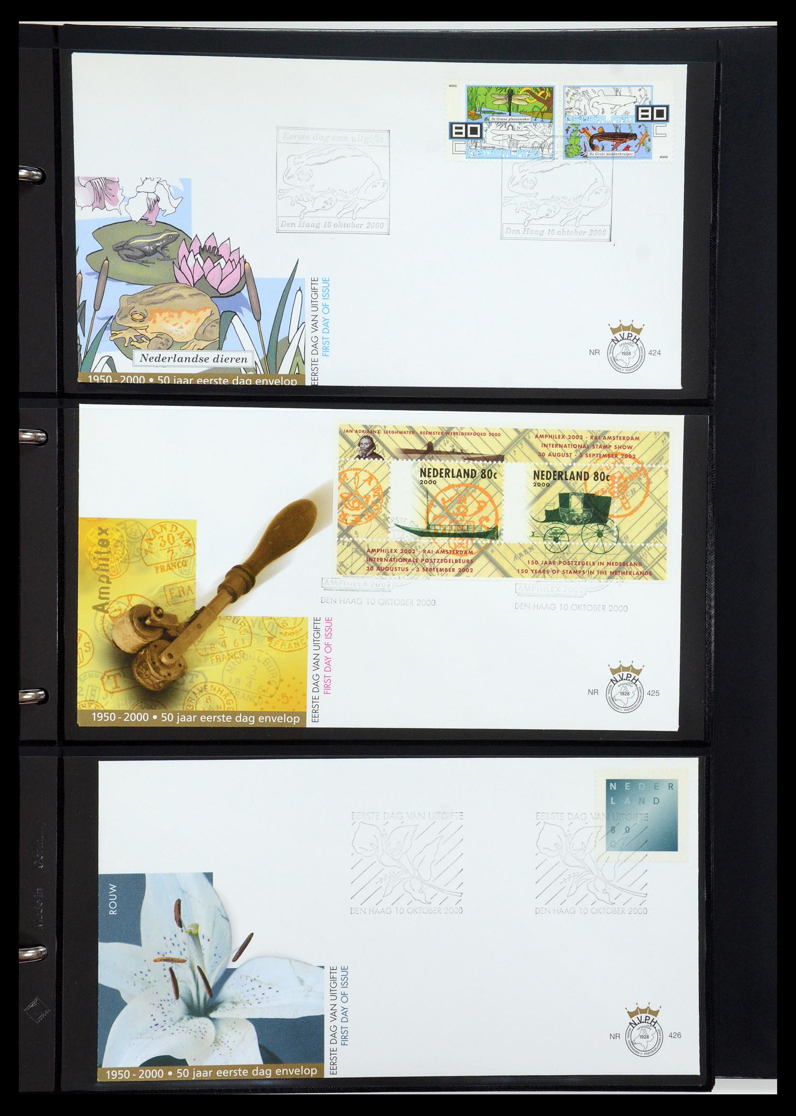 35287 051 - Postzegelverzameling 35287 Nederland FDC's 1993-2013.