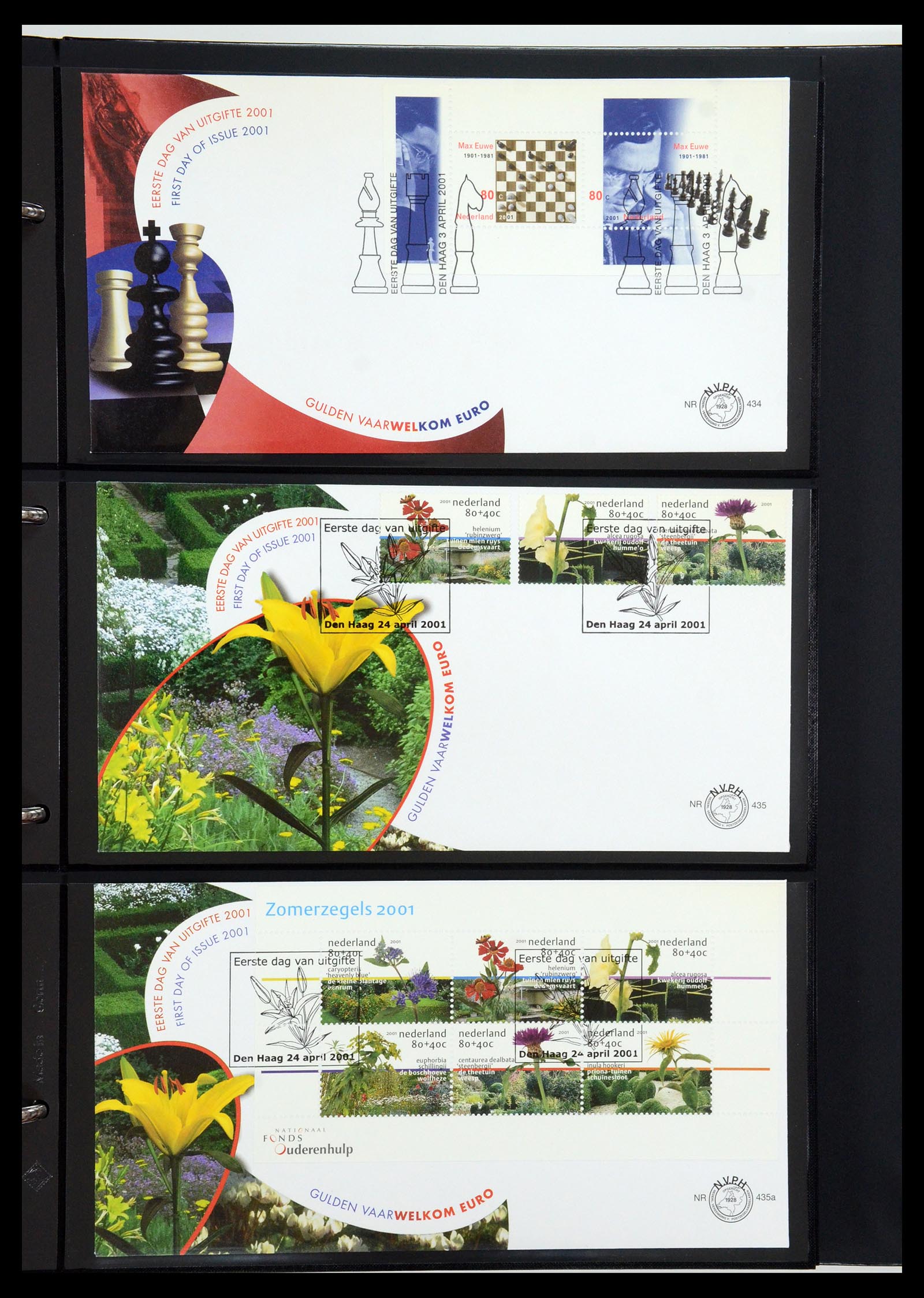 35287 055 - Postzegelverzameling 35287 Nederland FDC's 1993-2013.