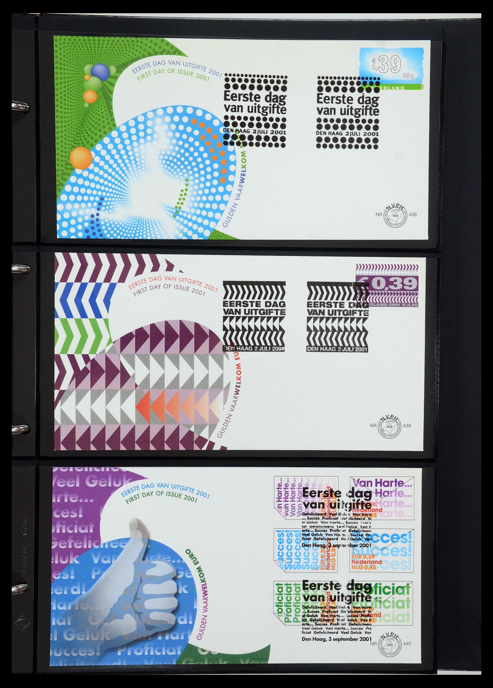 35287 057 - Postzegelverzameling 35287 Nederland FDC's 1993-2013.