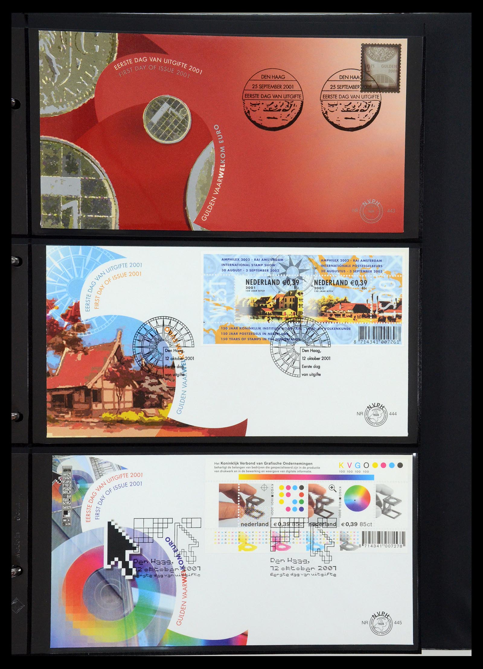 35287 059 - Postzegelverzameling 35287 Nederland FDC's 1993-2013.