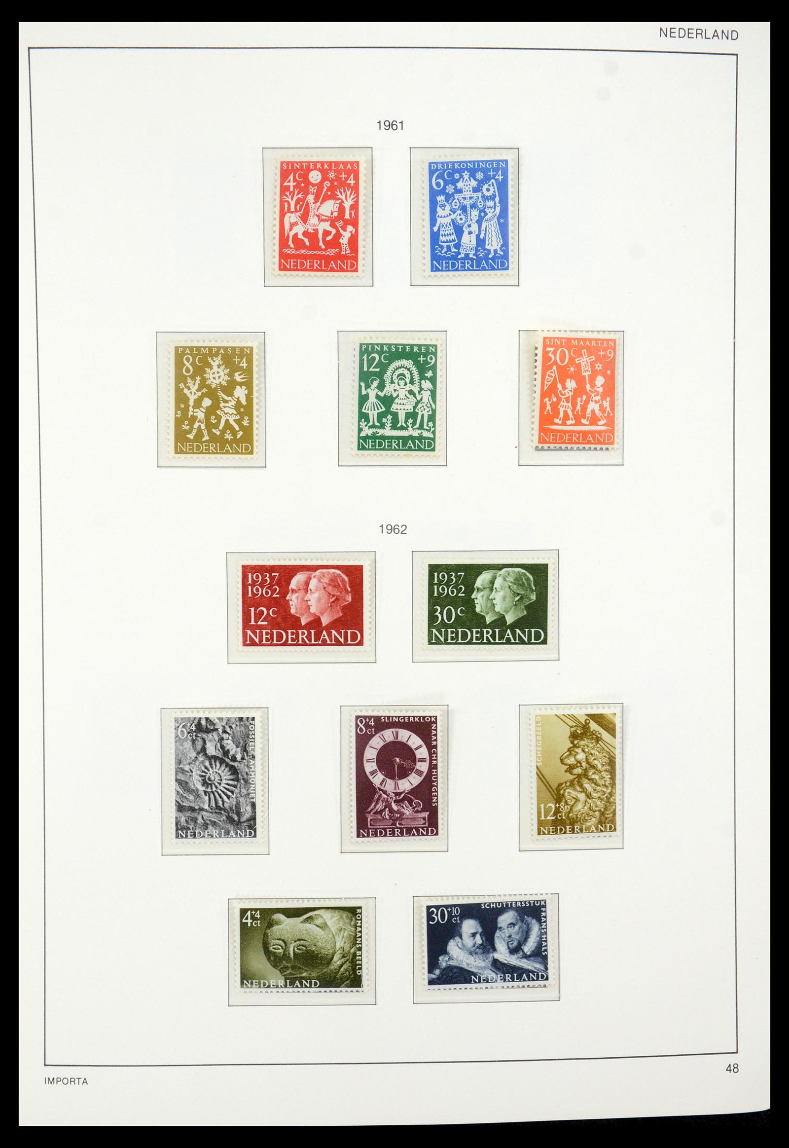 35288 004 - Postzegelverzameling 35288 Nederland 1959-2013.