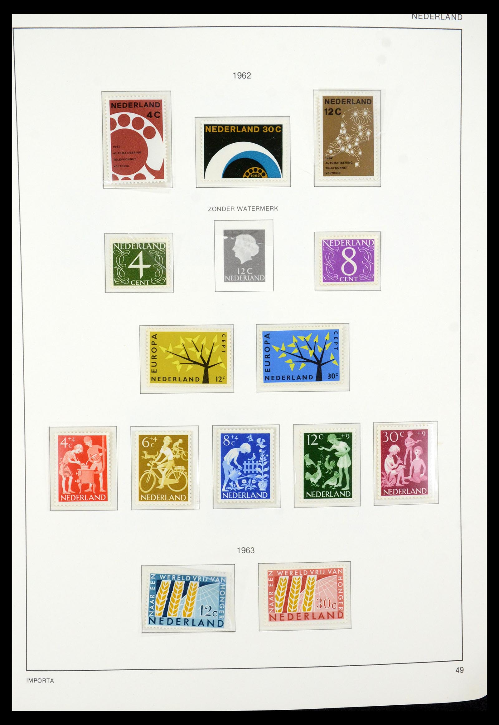 35288 005 - Postzegelverzameling 35288 Nederland 1959-2013.