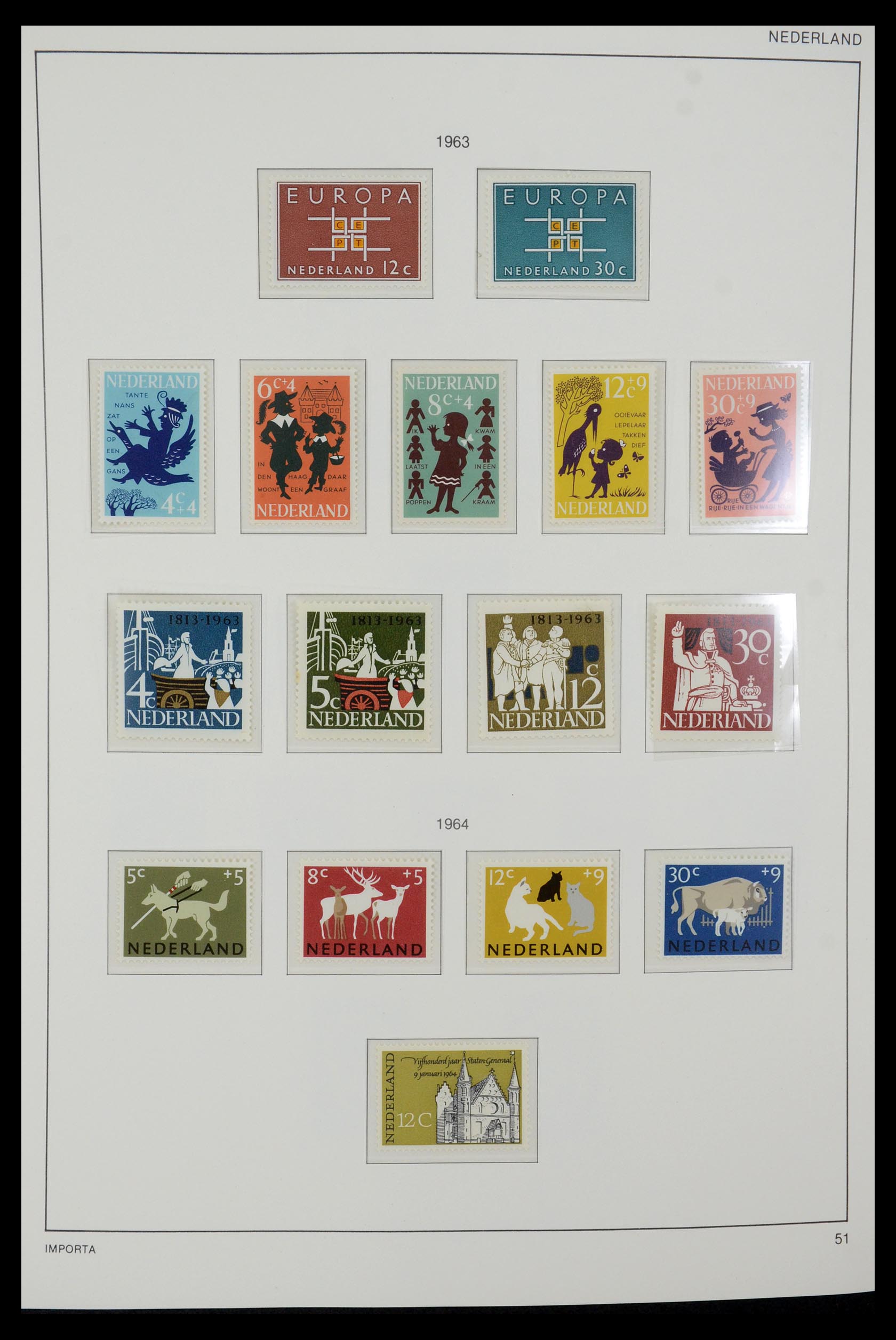 35288 007 - Postzegelverzameling 35288 Nederland 1959-2013.