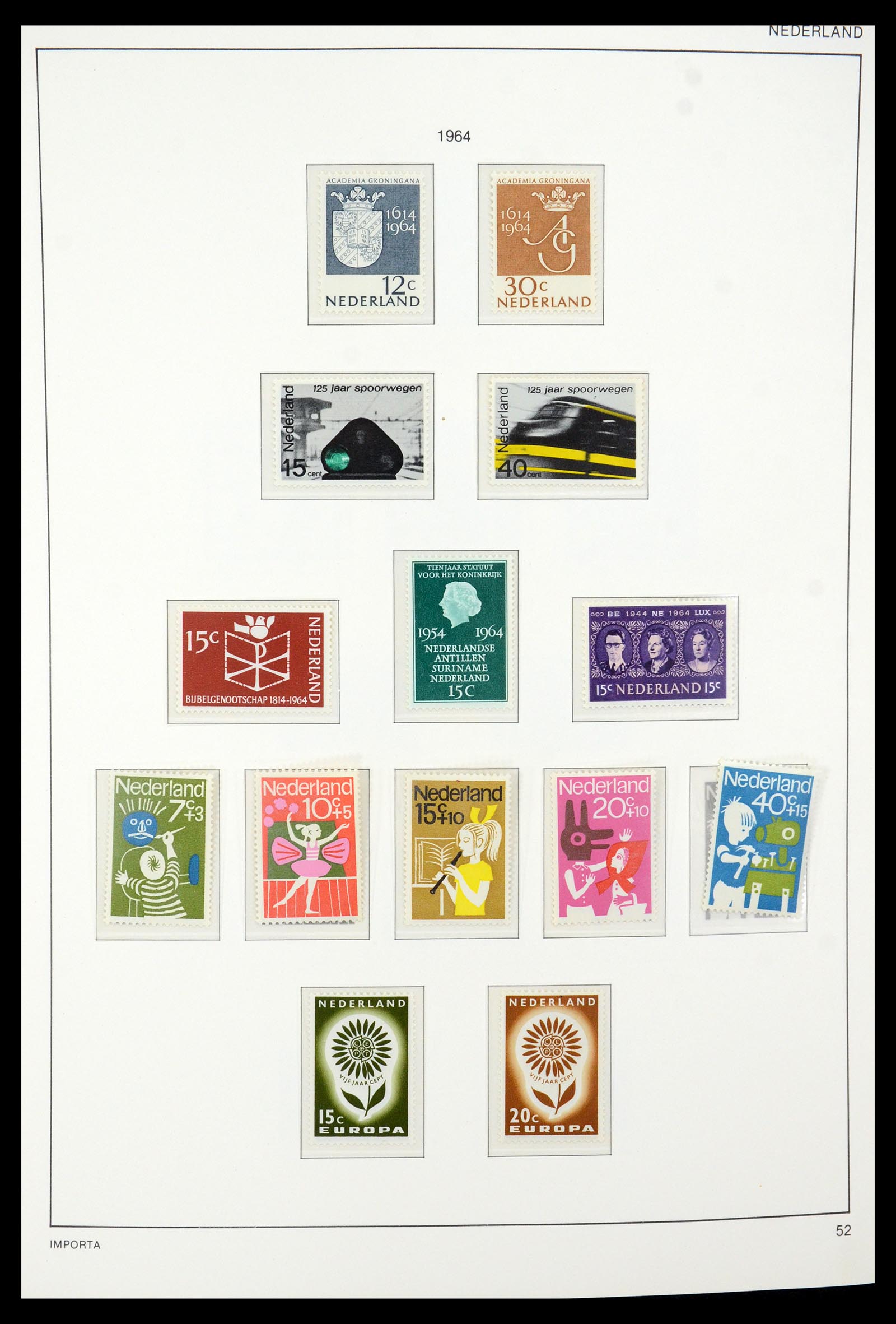 35288 008 - Postzegelverzameling 35288 Nederland 1959-2013.
