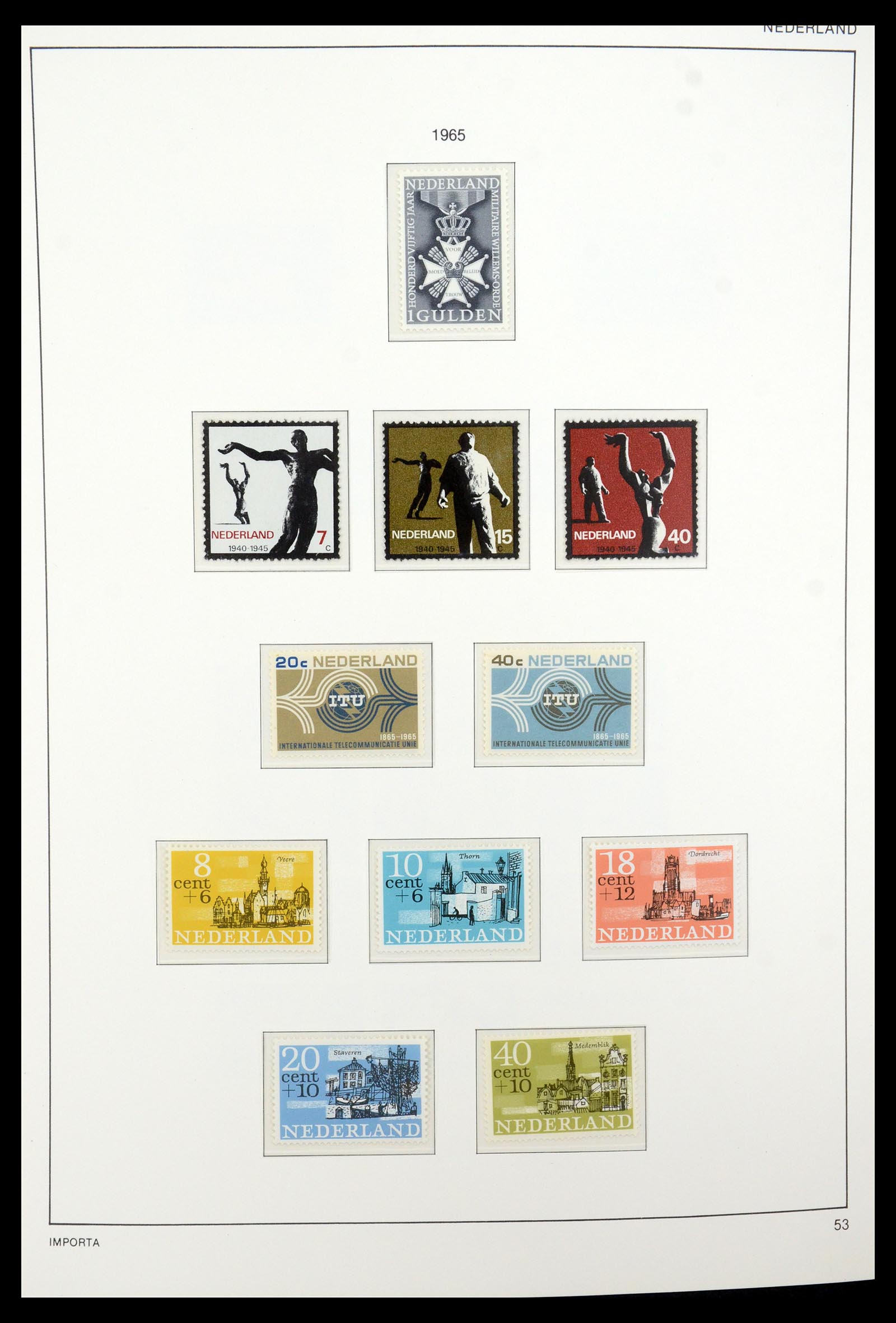 35288 009 - Postzegelverzameling 35288 Nederland 1959-2013.