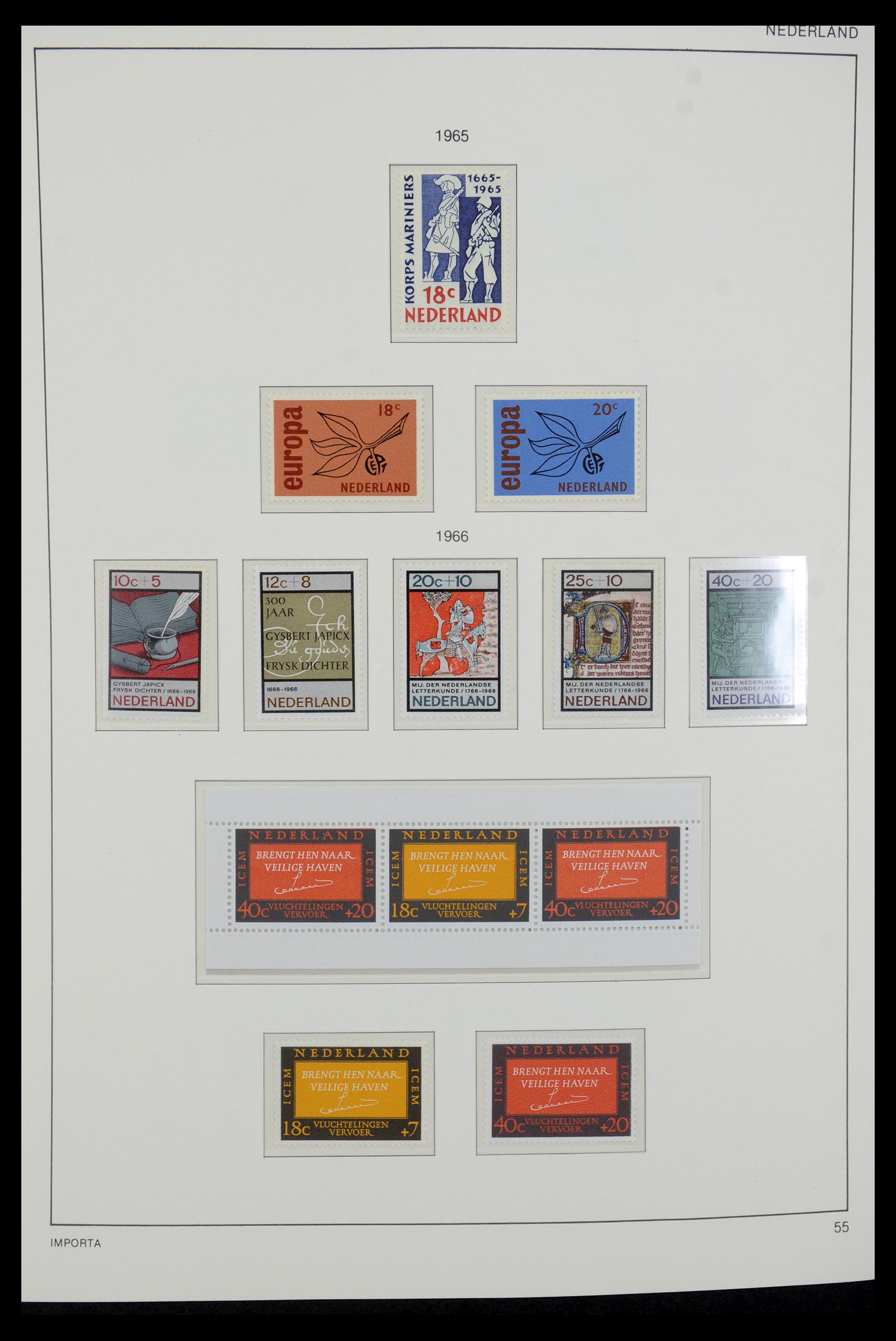 35288 011 - Postzegelverzameling 35288 Nederland 1959-2013.