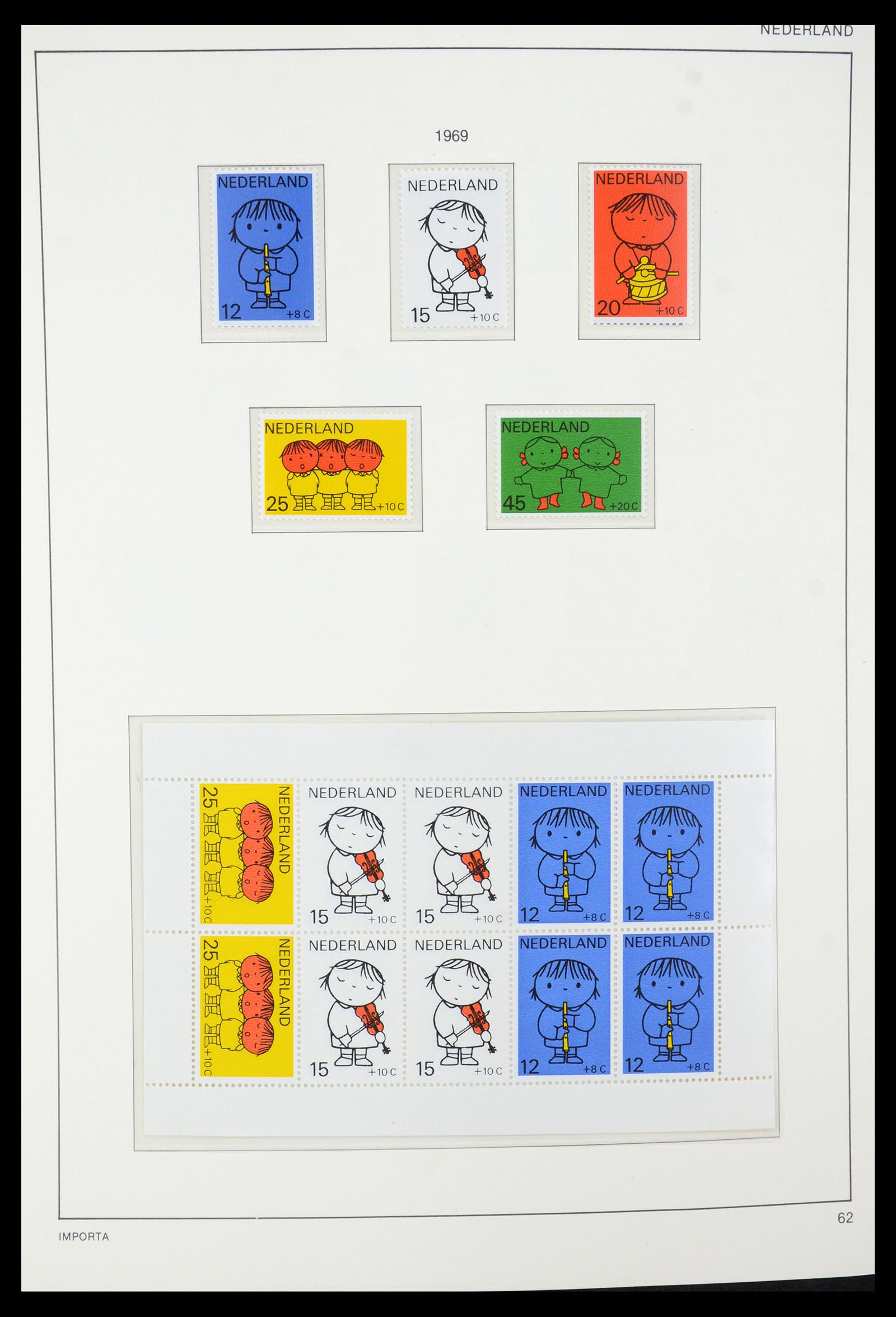35288 021 - Postzegelverzameling 35288 Nederland 1959-2013.