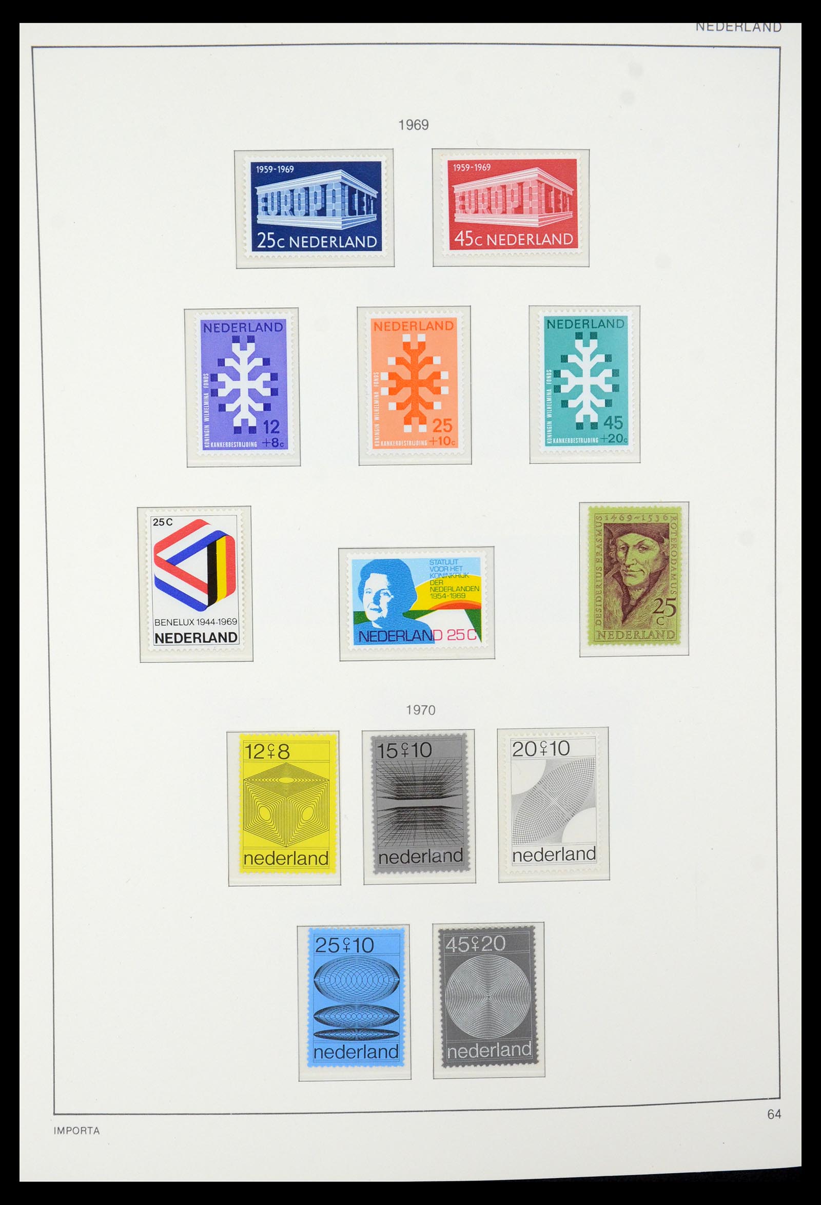 35288 023 - Postzegelverzameling 35288 Nederland 1959-2013.