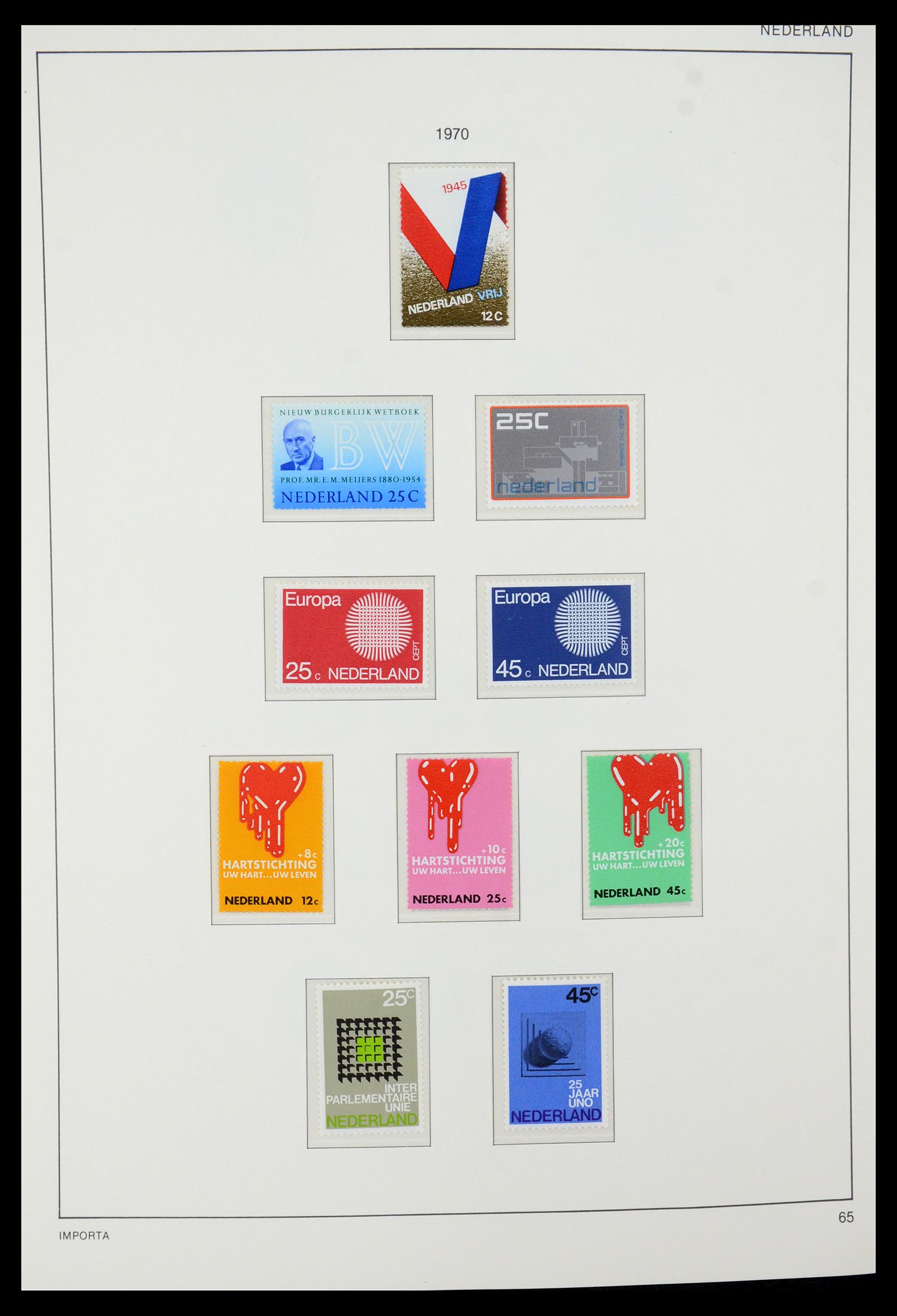 35288 024 - Postzegelverzameling 35288 Nederland 1959-2013.