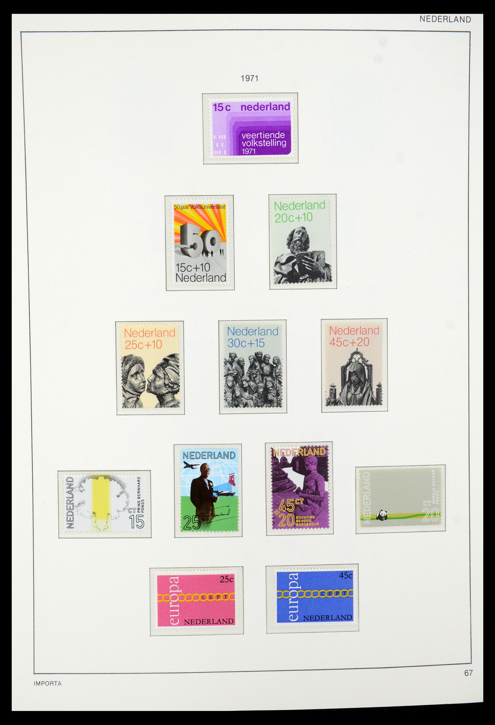 35288 026 - Postzegelverzameling 35288 Nederland 1959-2013.