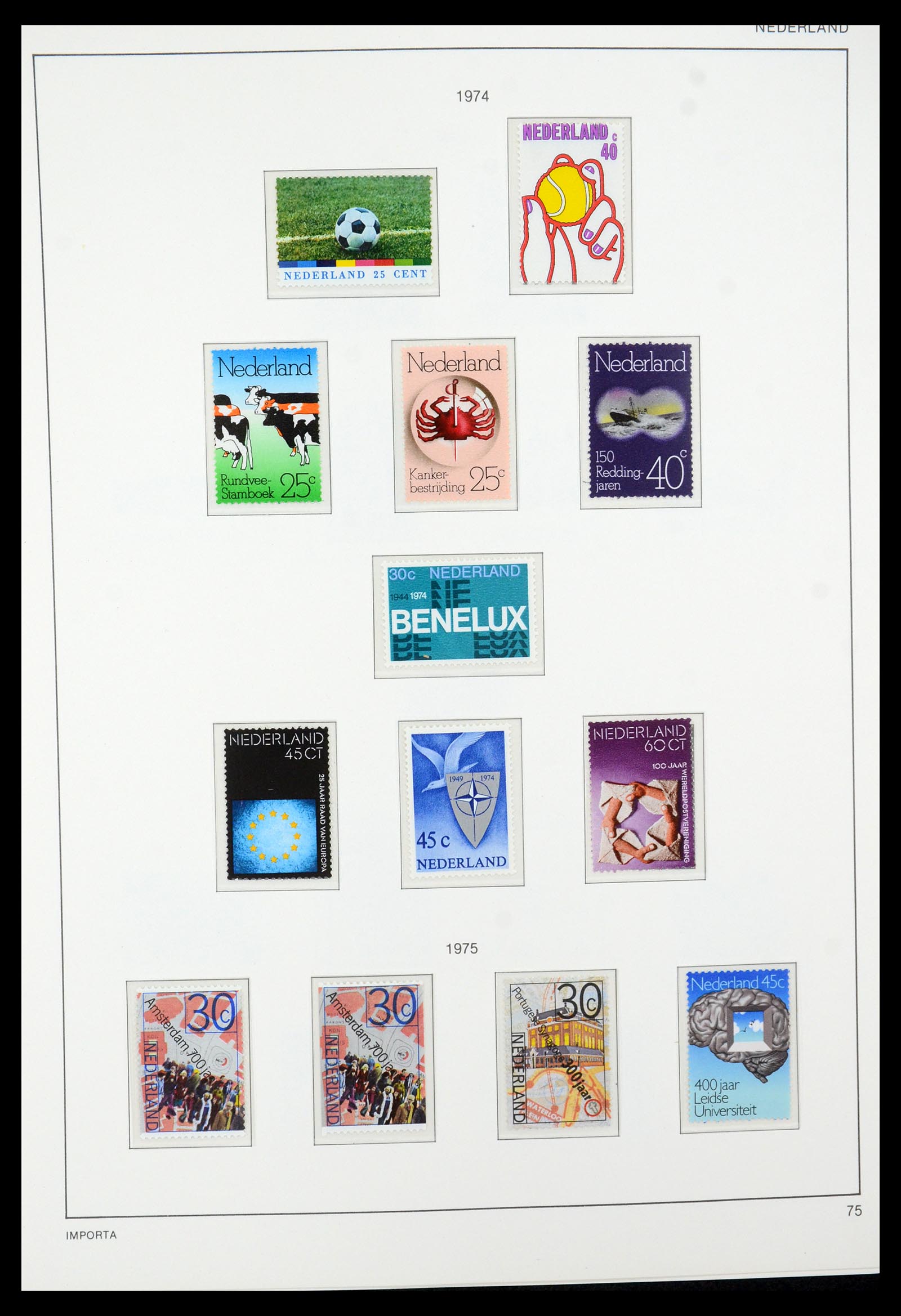 35288 034 - Postzegelverzameling 35288 Nederland 1959-2013.