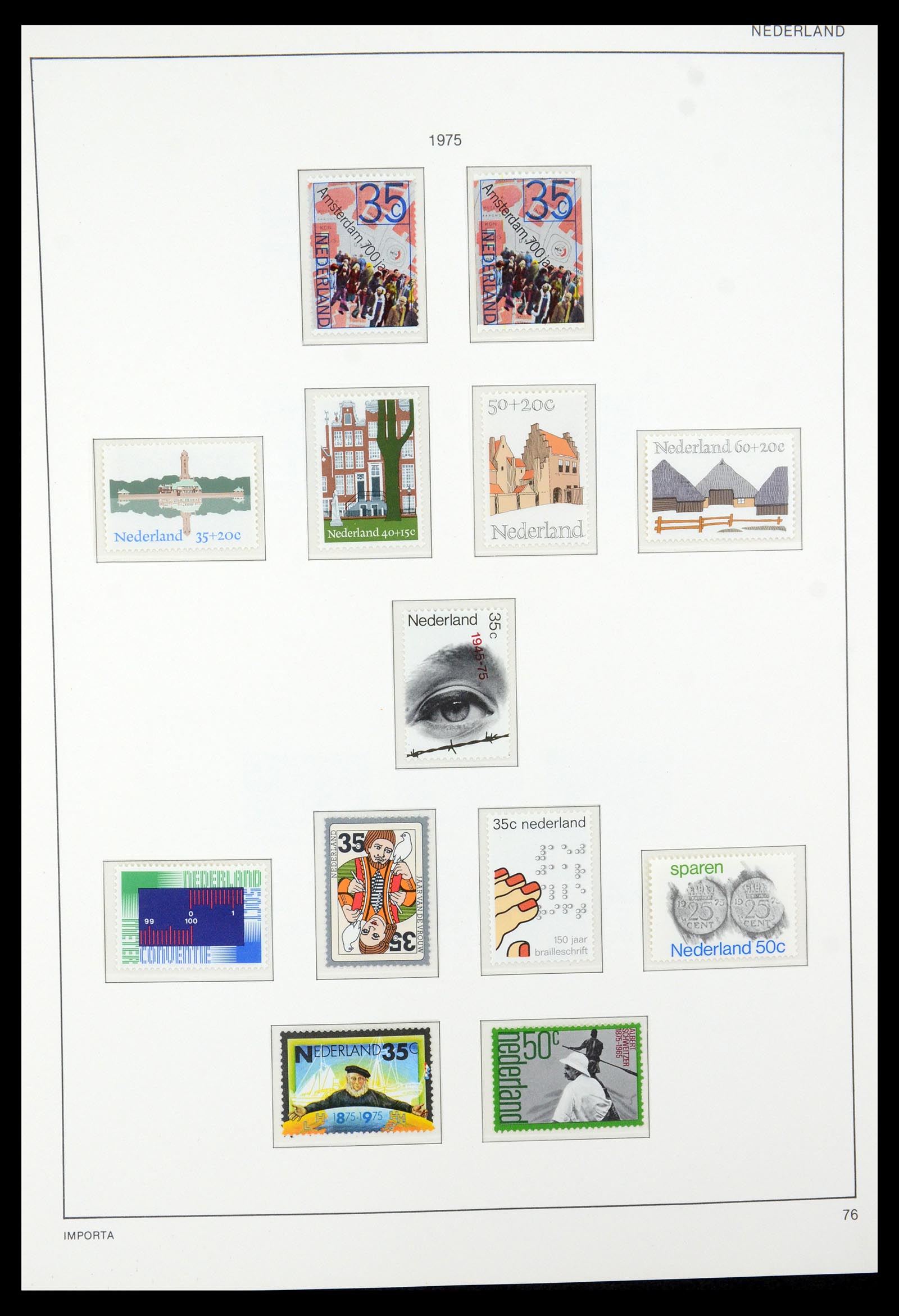 35288 035 - Postzegelverzameling 35288 Nederland 1959-2013.