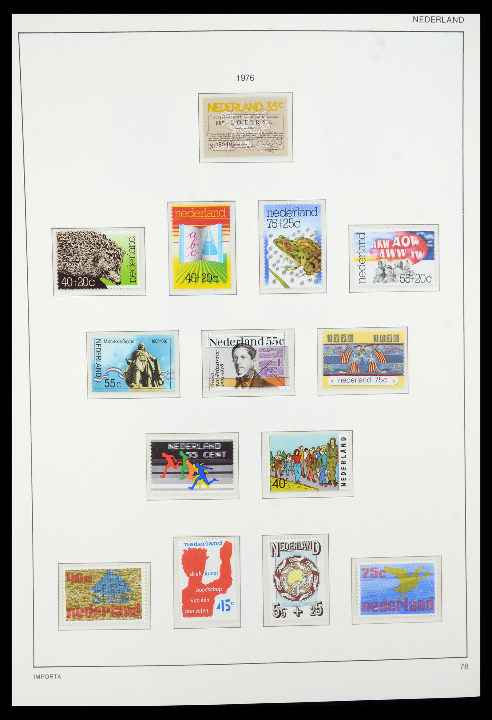 35288 037 - Postzegelverzameling 35288 Nederland 1959-2013.