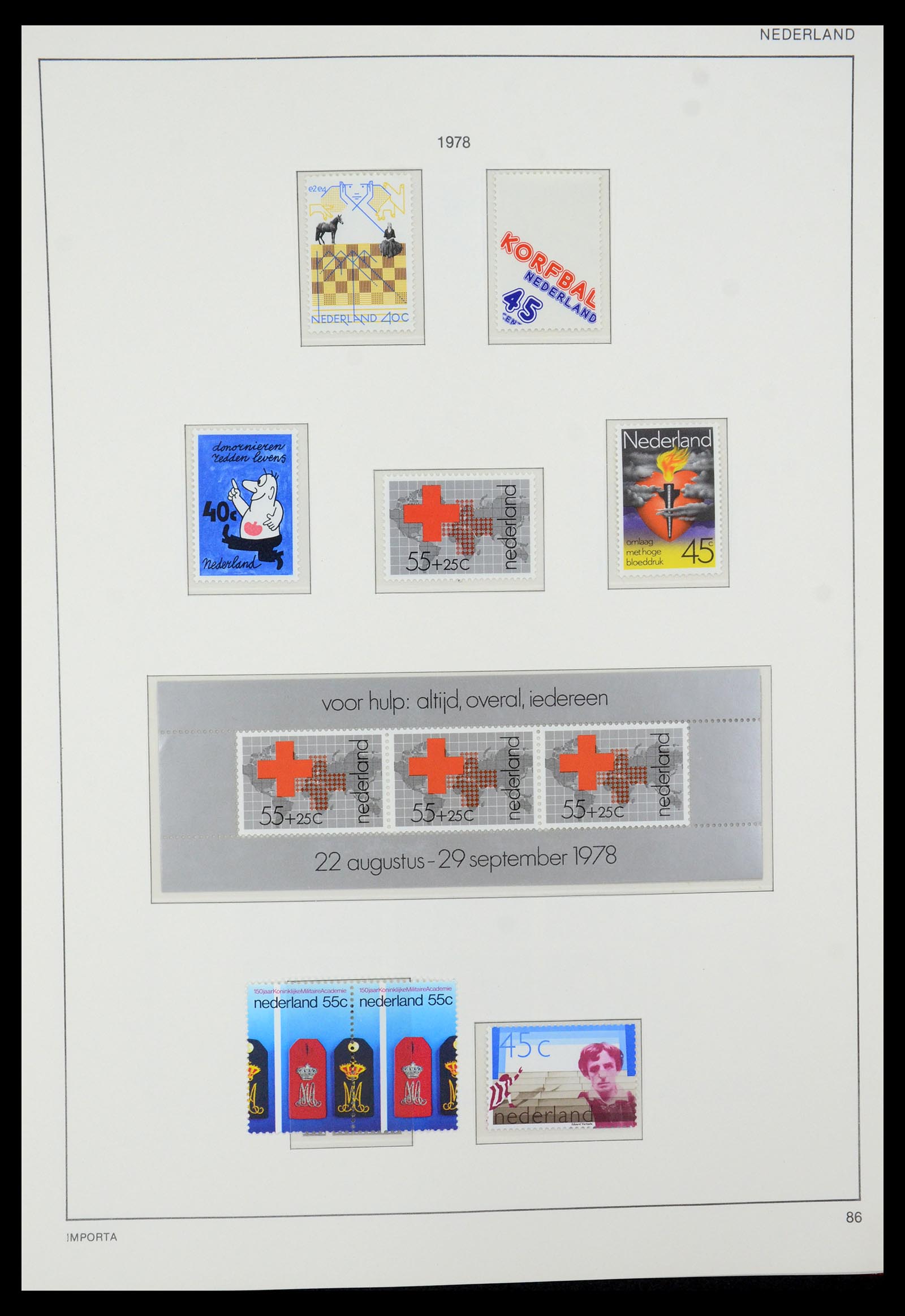 35288 046 - Postzegelverzameling 35288 Nederland 1959-2013.