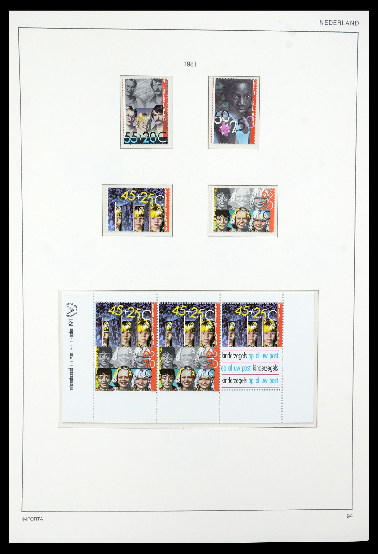 35288 055 - Postzegelverzameling 35288 Nederland 1959-2013.